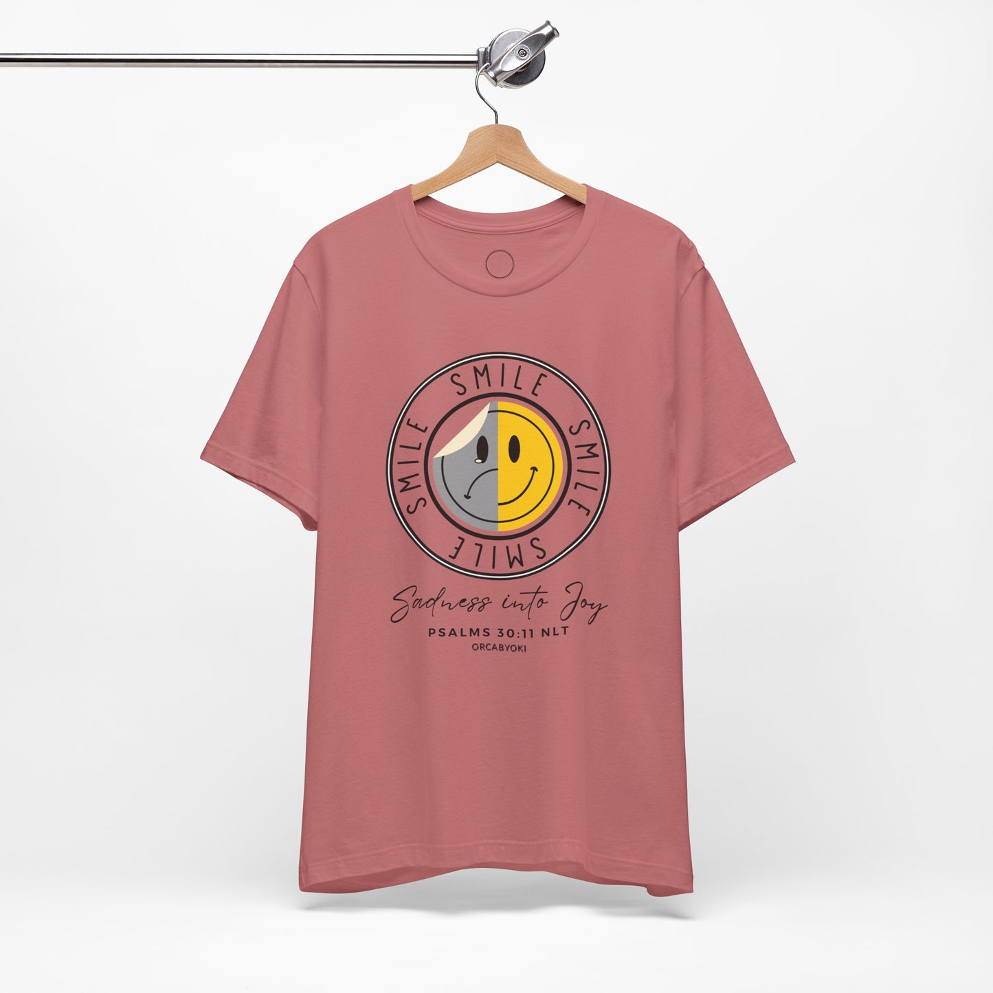 Smile - Sadness Into Joy Faith Tee