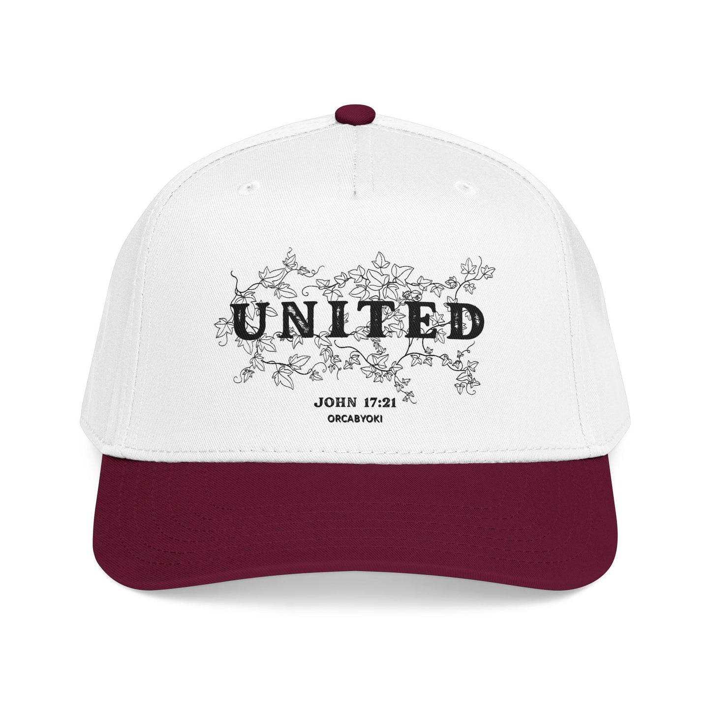 UNITED Baseball Cap – Faith-Inspired John 17:21 Hat