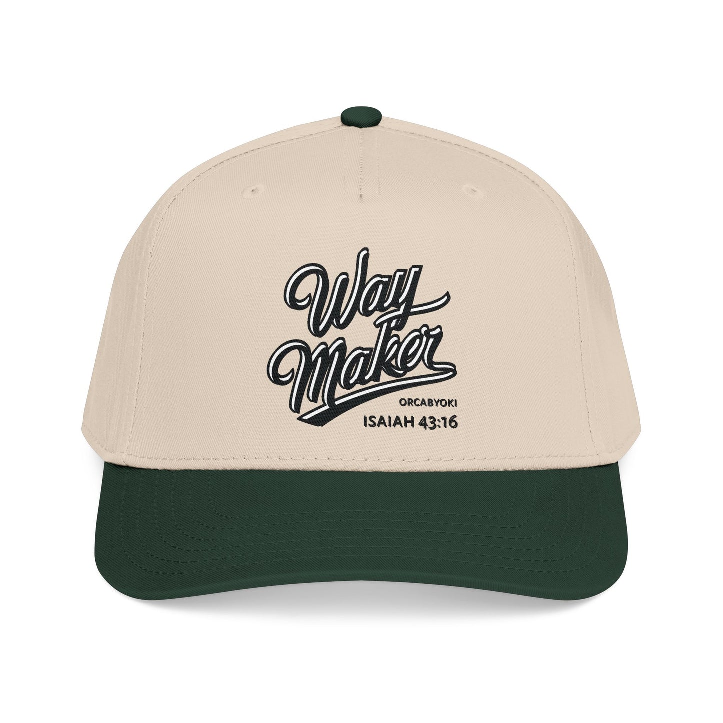 Way Maker Baseball Cap – Faith-Inspired Isaiah 43:16 Hat