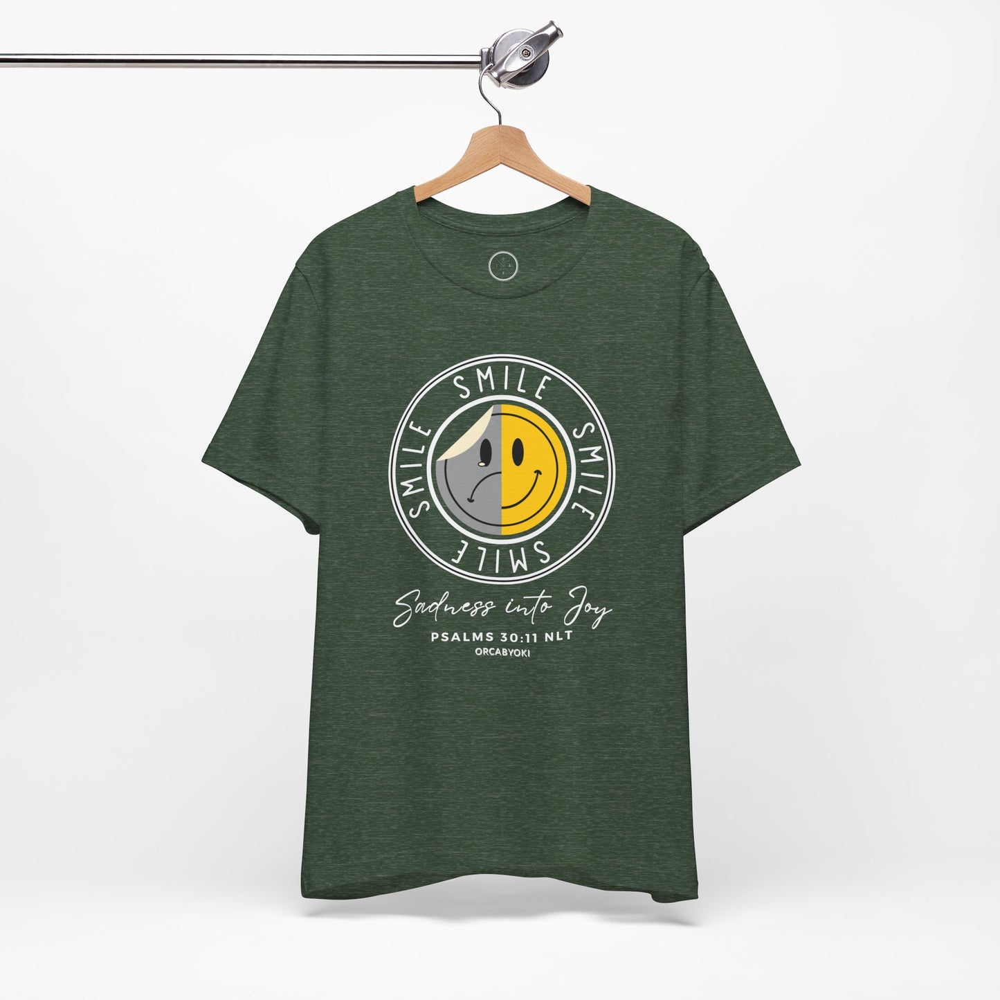 Smile - Sadness Into Joy Faith Tee
