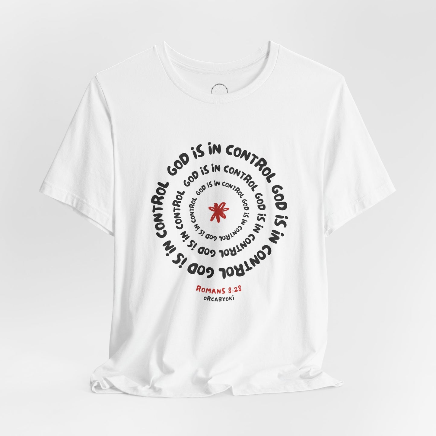 God Is In Control Faith Reminder Tee
