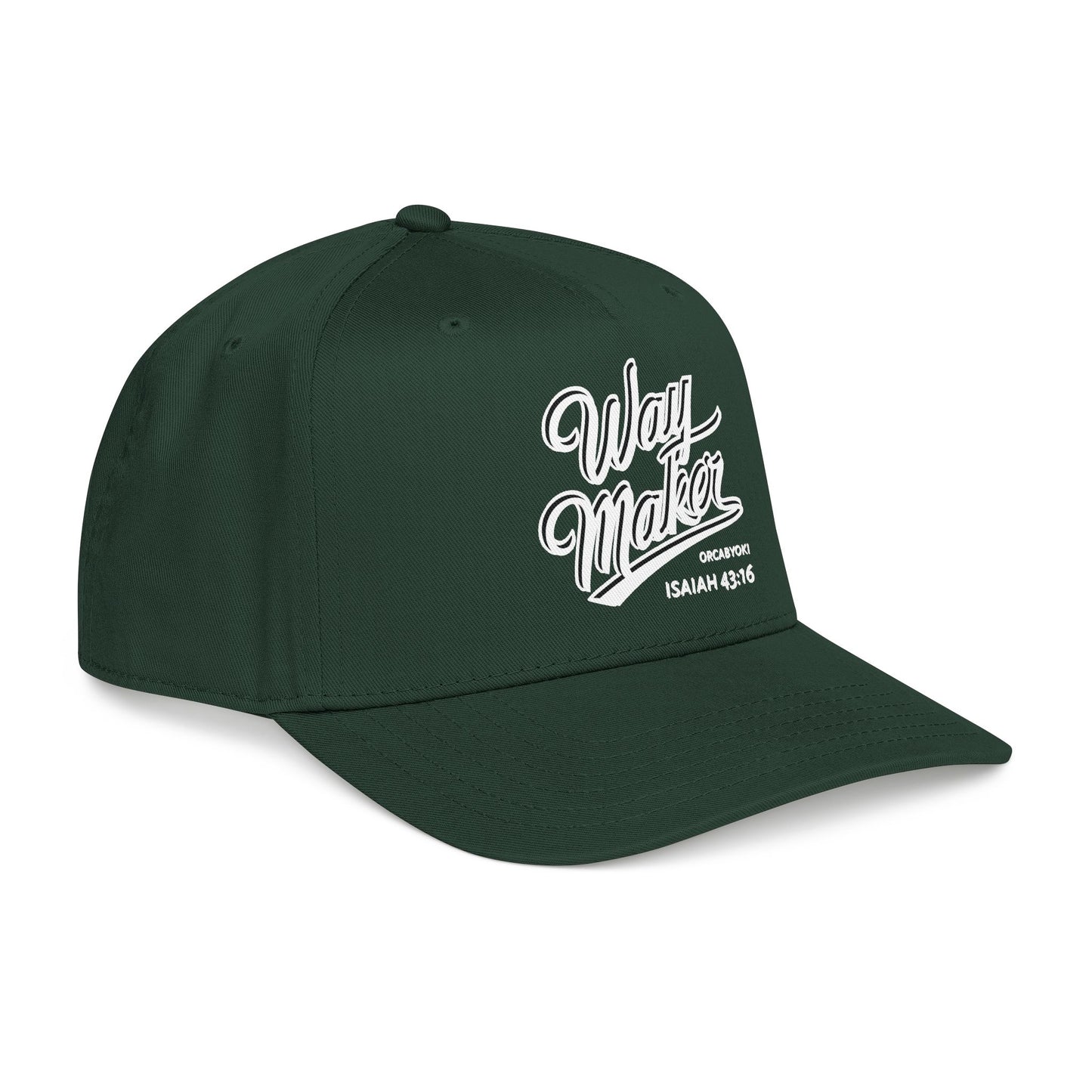 Way Maker Baseball Cap – Faith-Inspired Isaiah 43:16 Hat