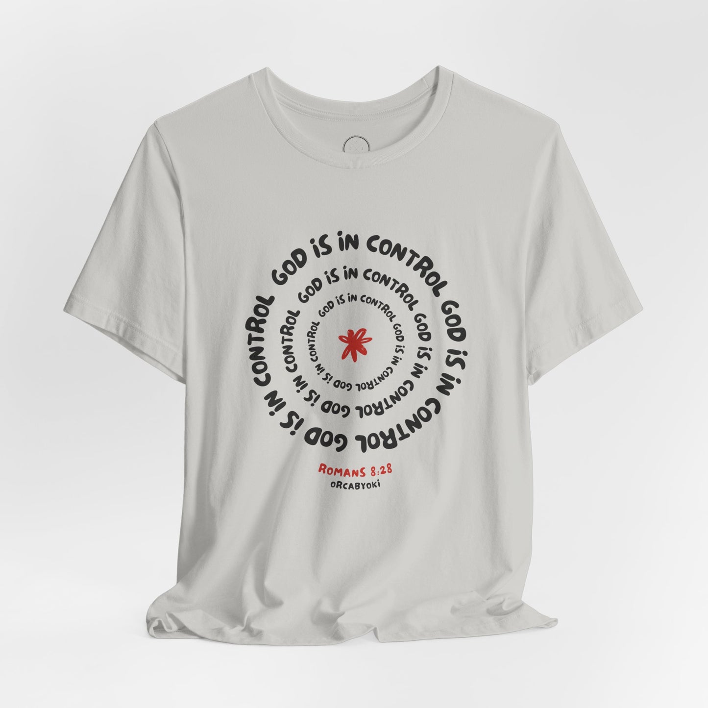 God Is In Control Faith Reminder Tee