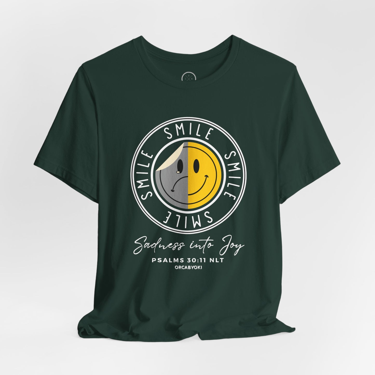 Smile - Sadness Into Joy Faith Tee