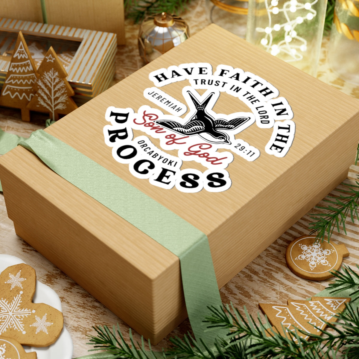 Have Faith In The Process Jeremiah 29:11 - Inspirational Kiss-Cut Stickers