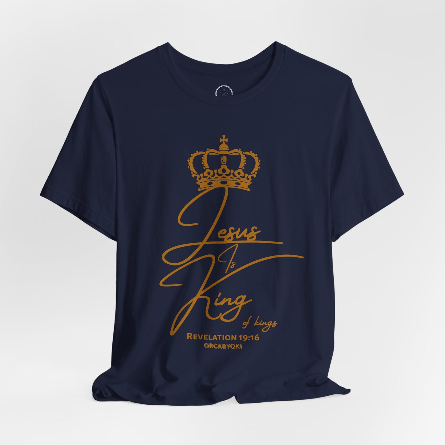 Jesus is King Christian Graphic Tee
