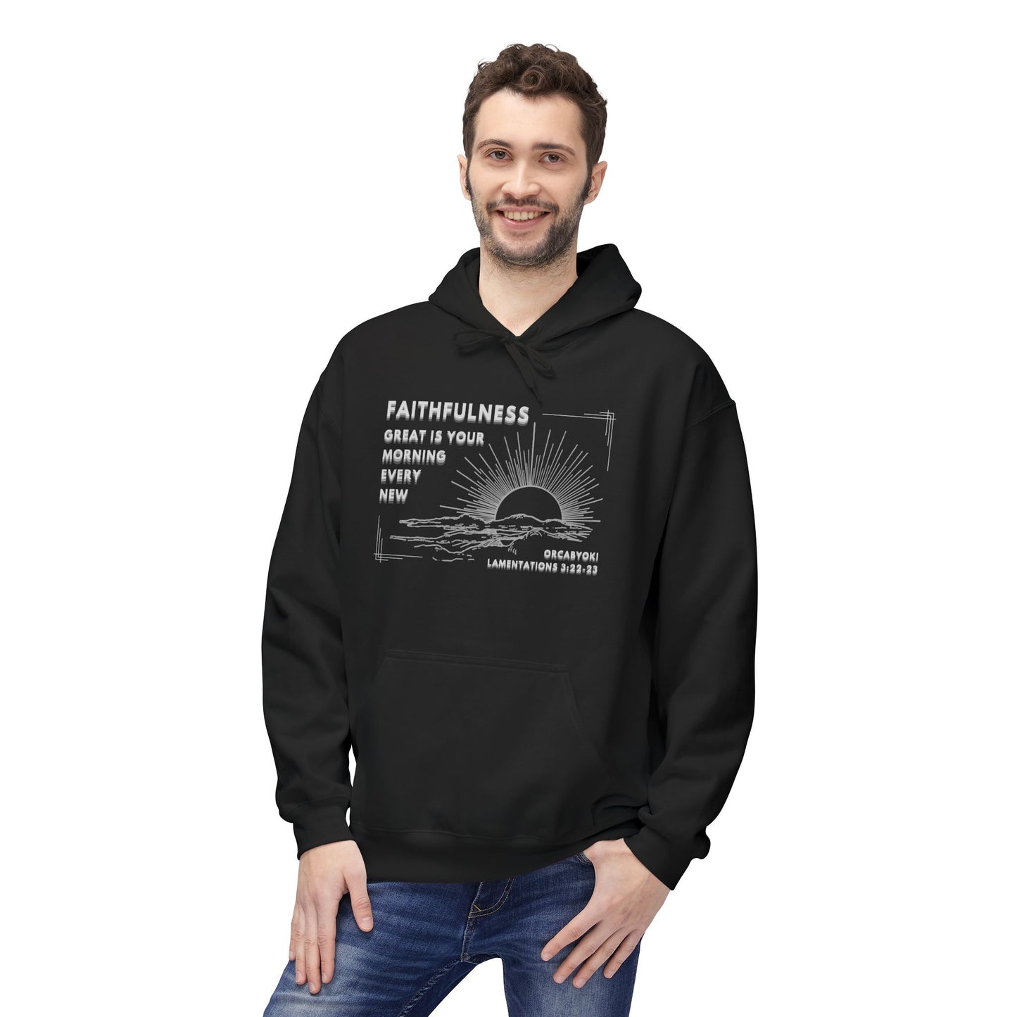 Great Is Your Faithfulness Fleece Hoodie
