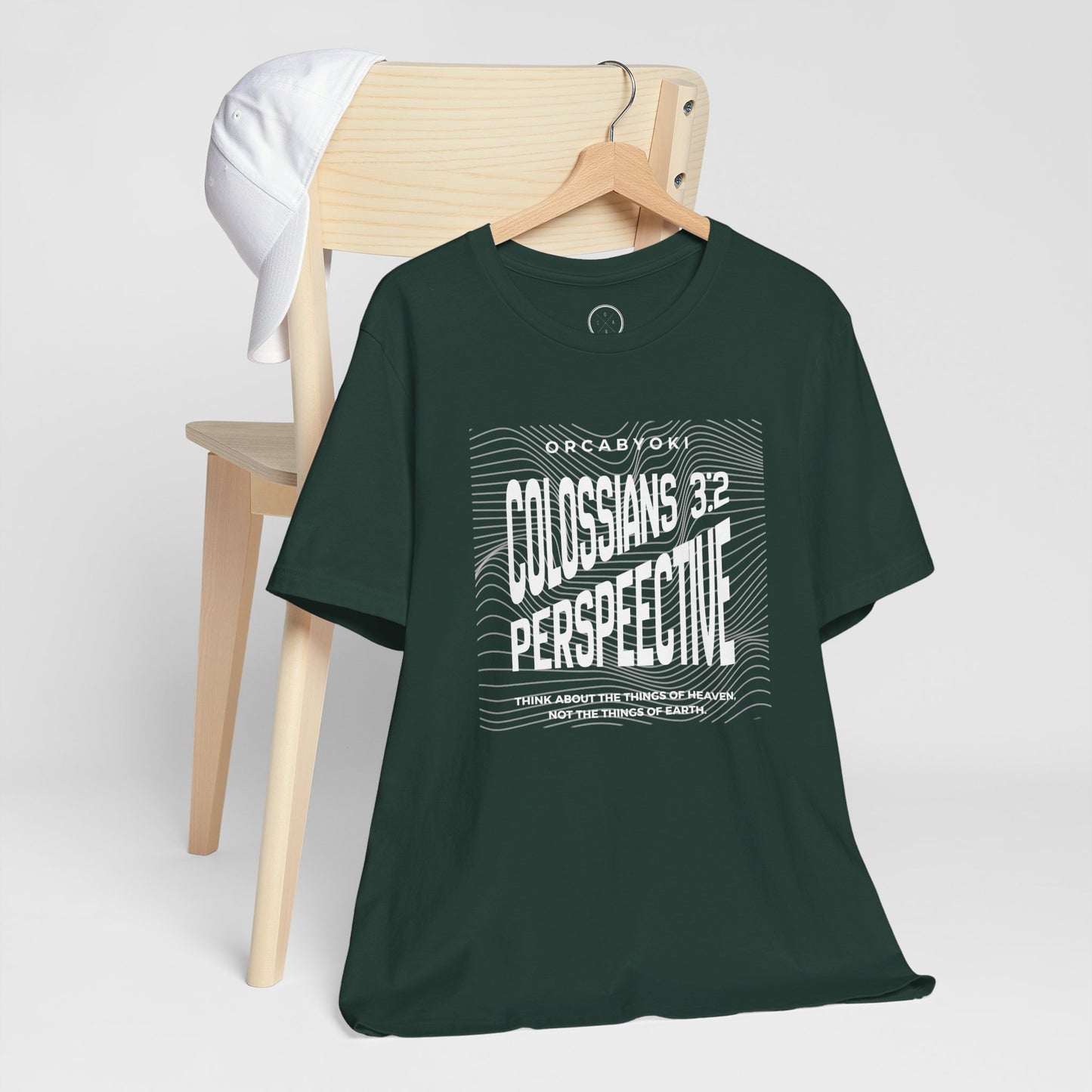 Perspective Colossians 3:2 Faith Tee