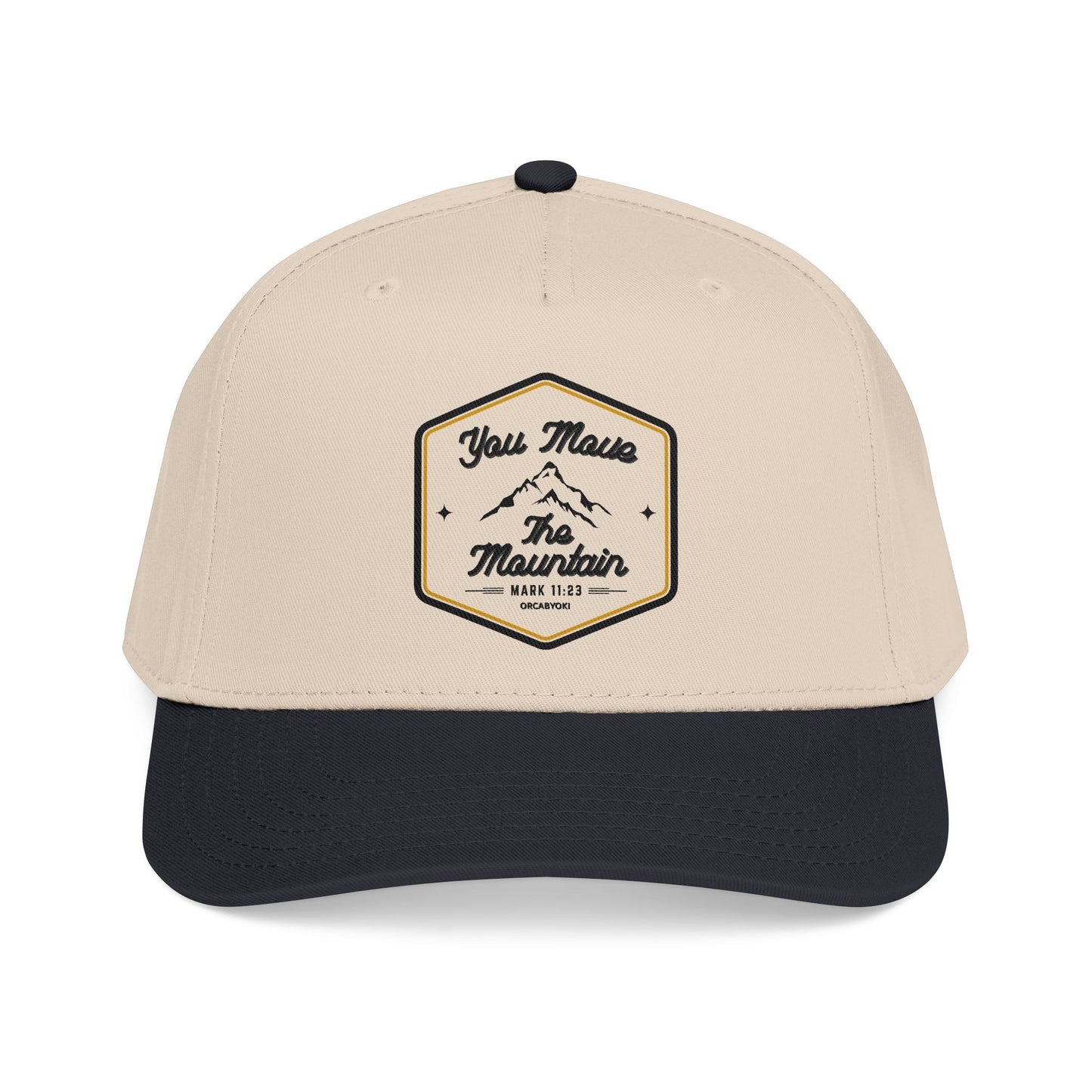 You Move The Mountain Baseball Cap – Faith-Inspired Mark 11:23 Hat