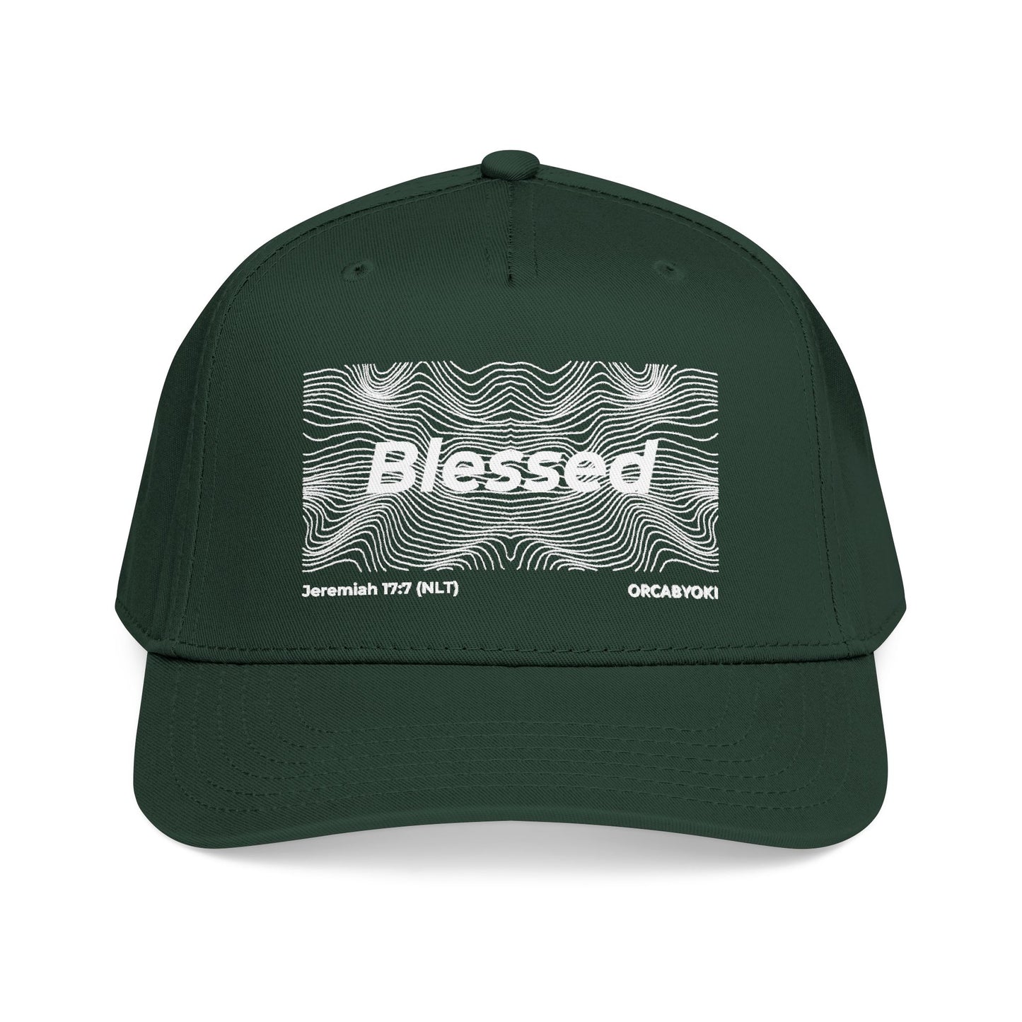Blessed Baseball Cap – Faith-Inspired Jeremiah 17:7 Hat
