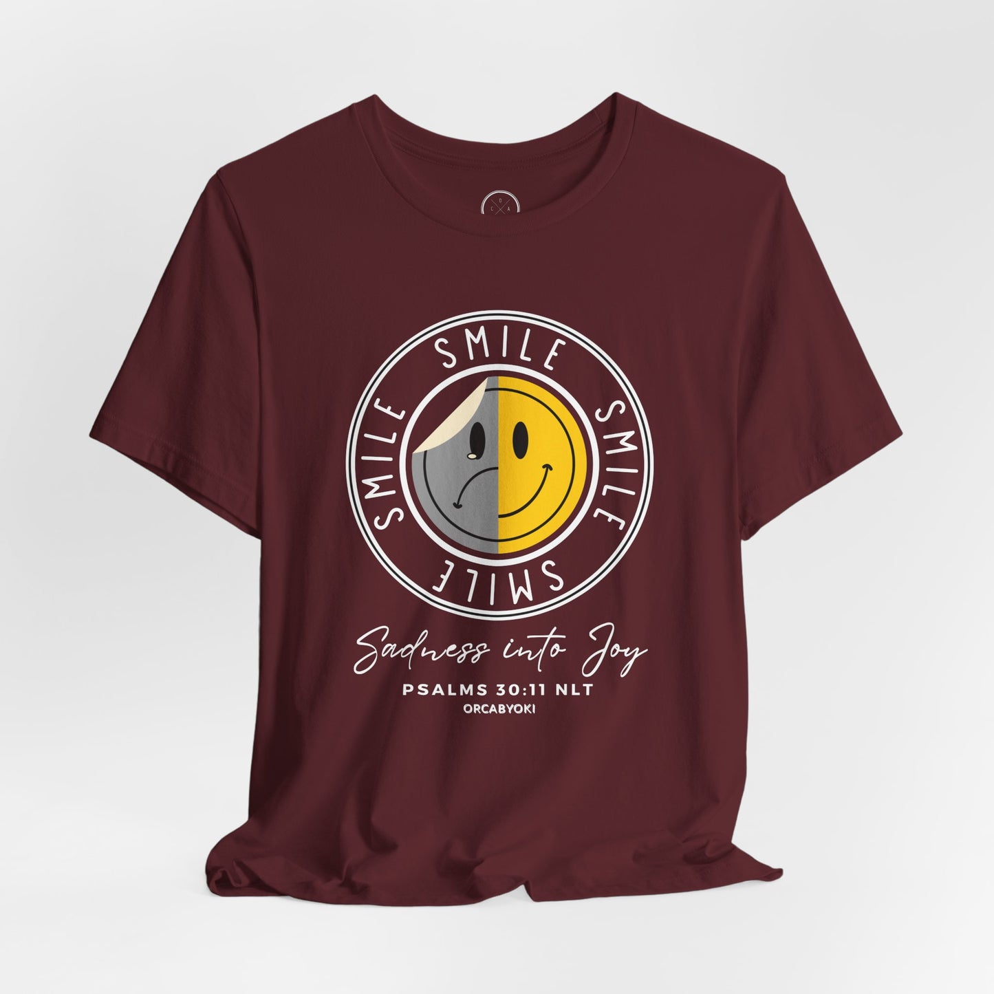 Smile - Sadness Into Joy Faith Tee