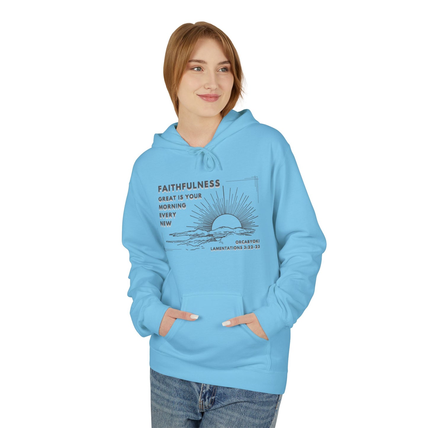 Great Is Your Faithfulness Fleece Hoodie