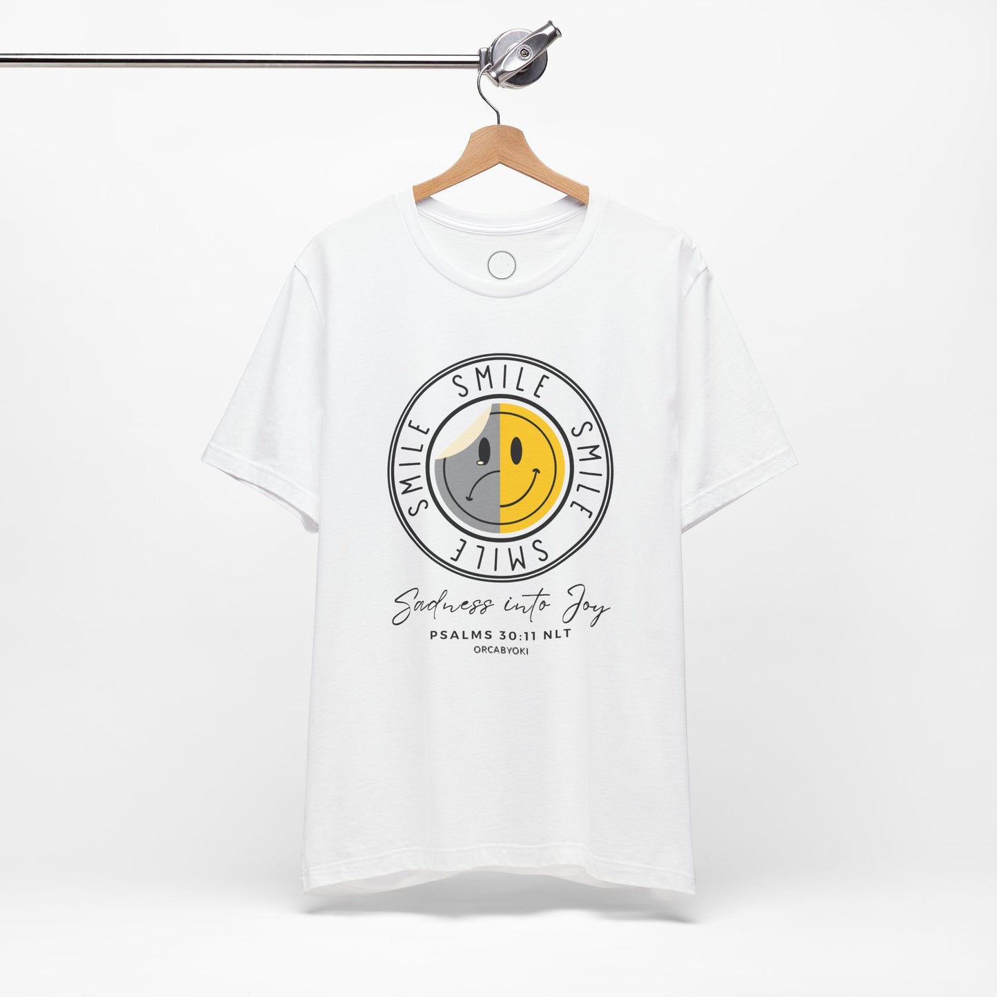 Smile - Sadness Into Joy Faith Tee