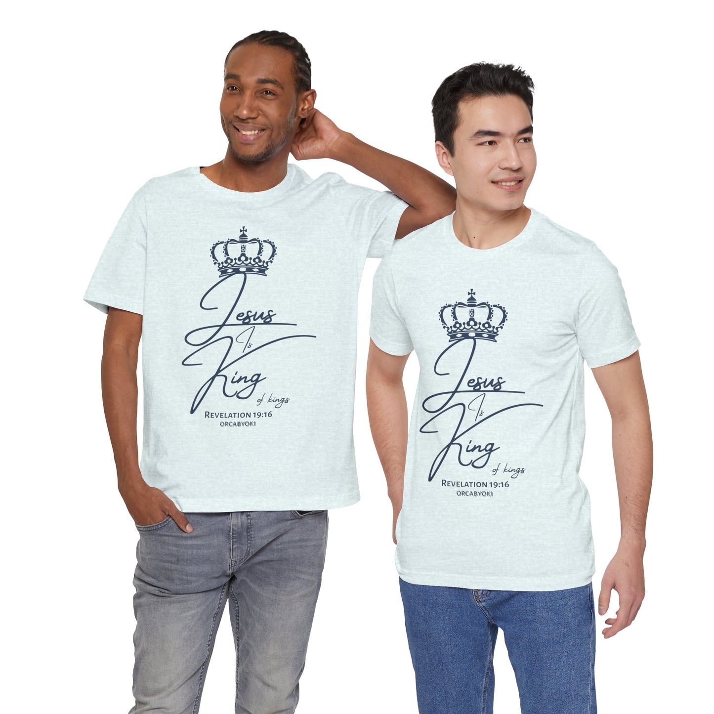 Jesus is King Christian Graphic Tee