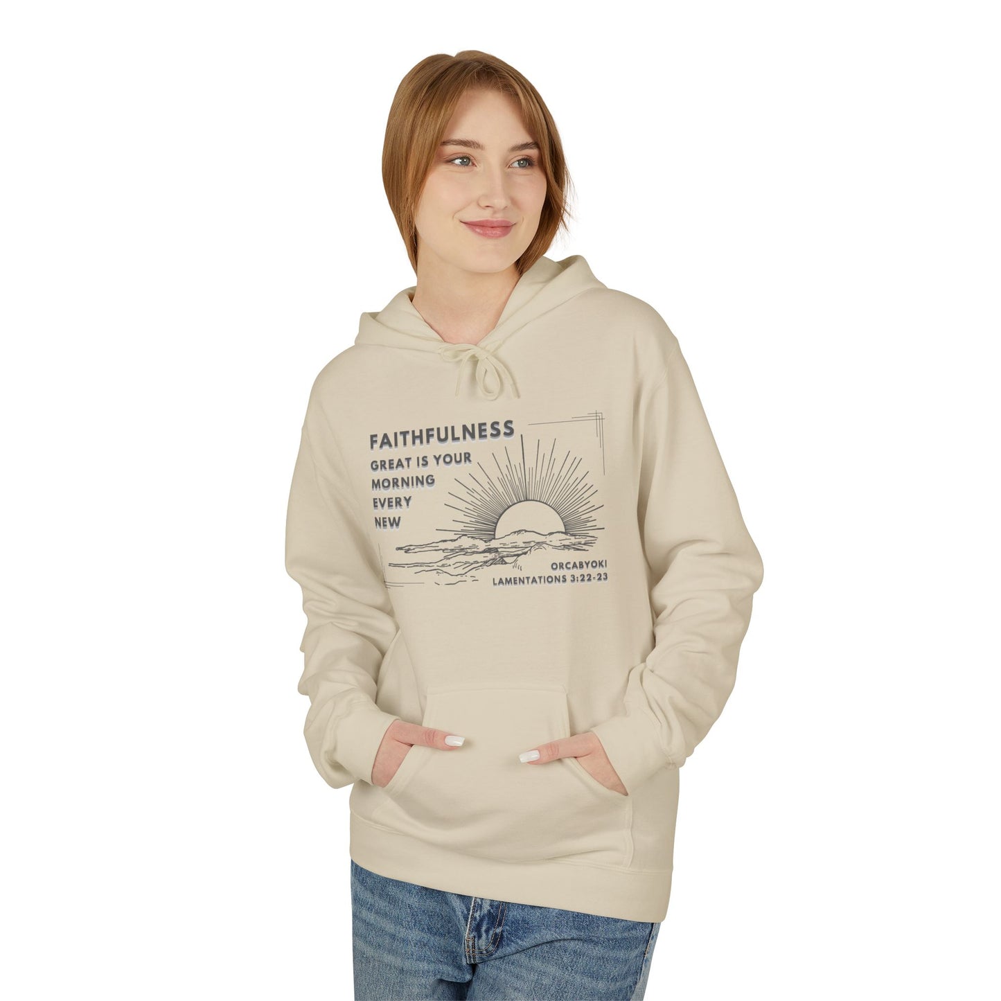Great Is Your Faithfulness Fleece Hoodie