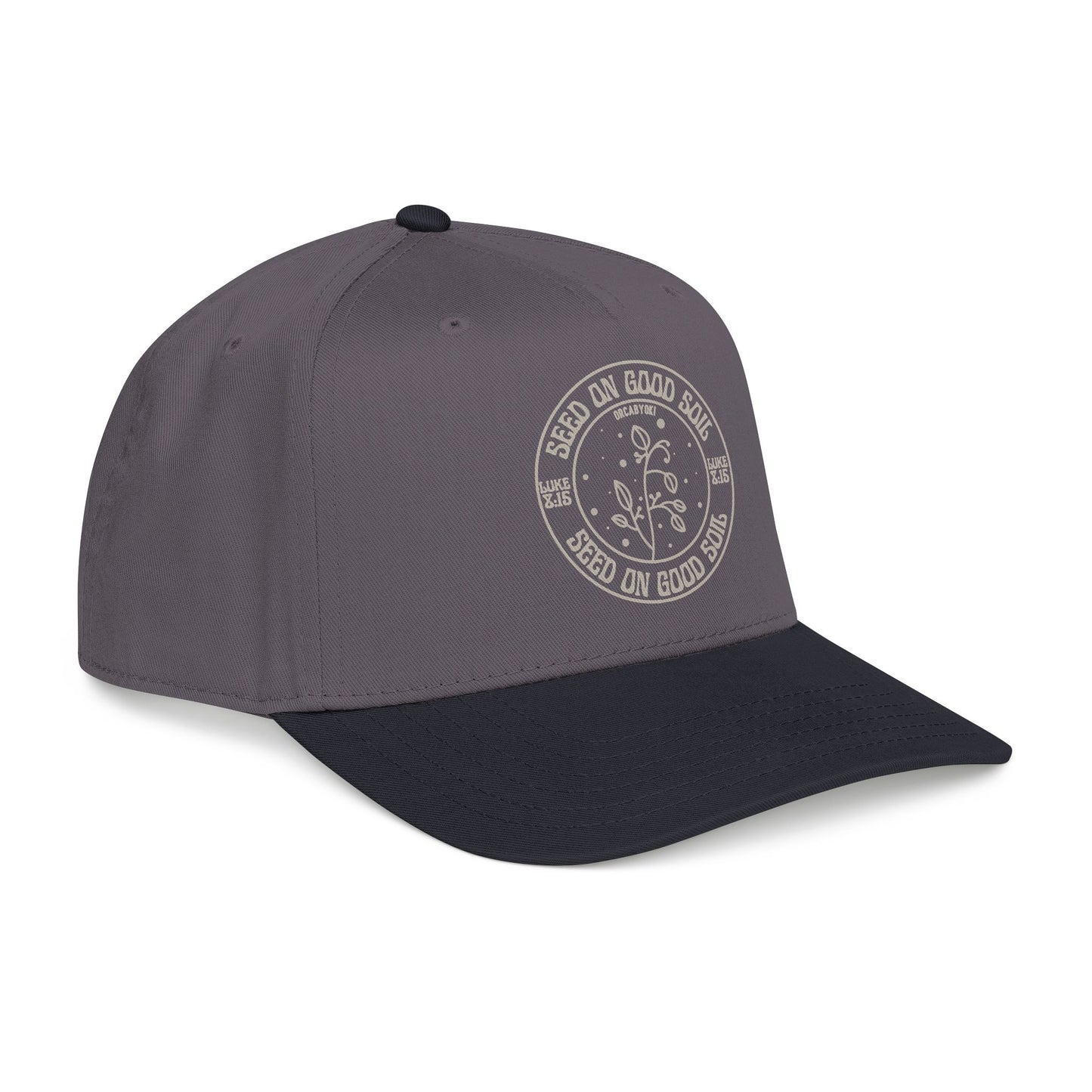 Seed On Good Soil Baseball Cap – Faith-Inspired Luke 8:15 Hat