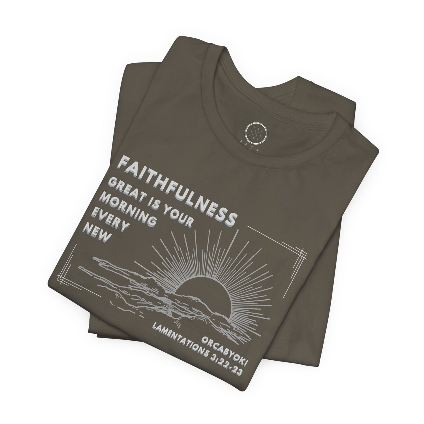 Great Is Your Faithfulness Faith Tee