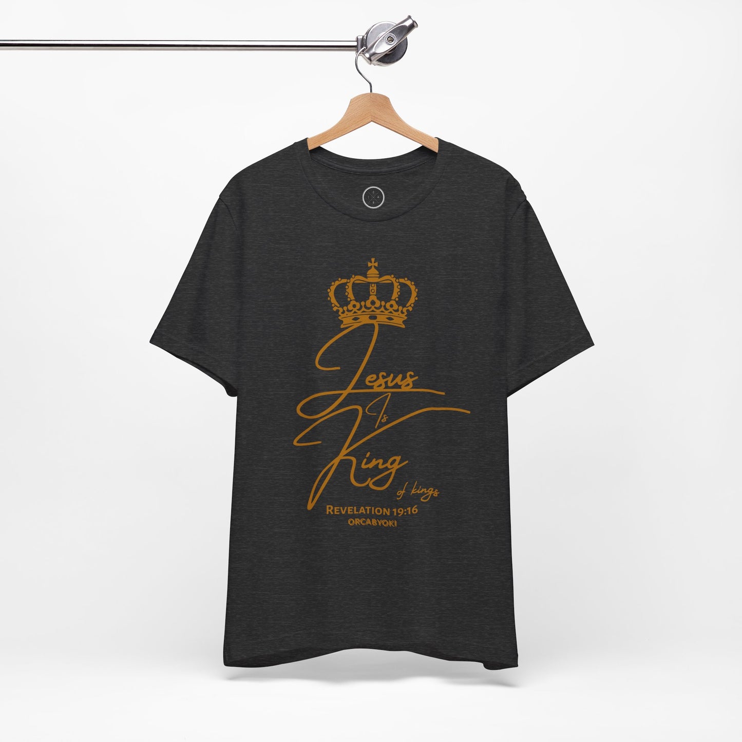 Jesus is King Christian Graphic Tee