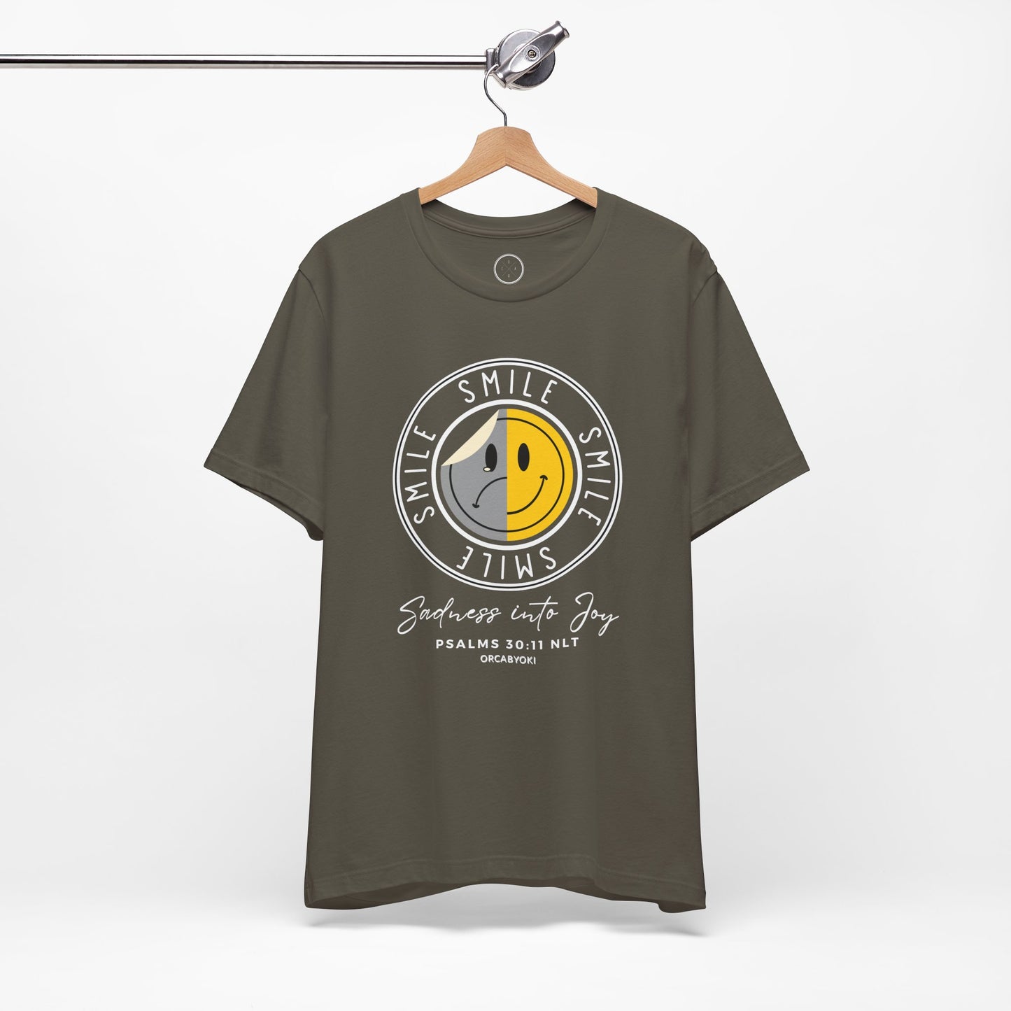 Smile - Sadness Into Joy Faith Tee