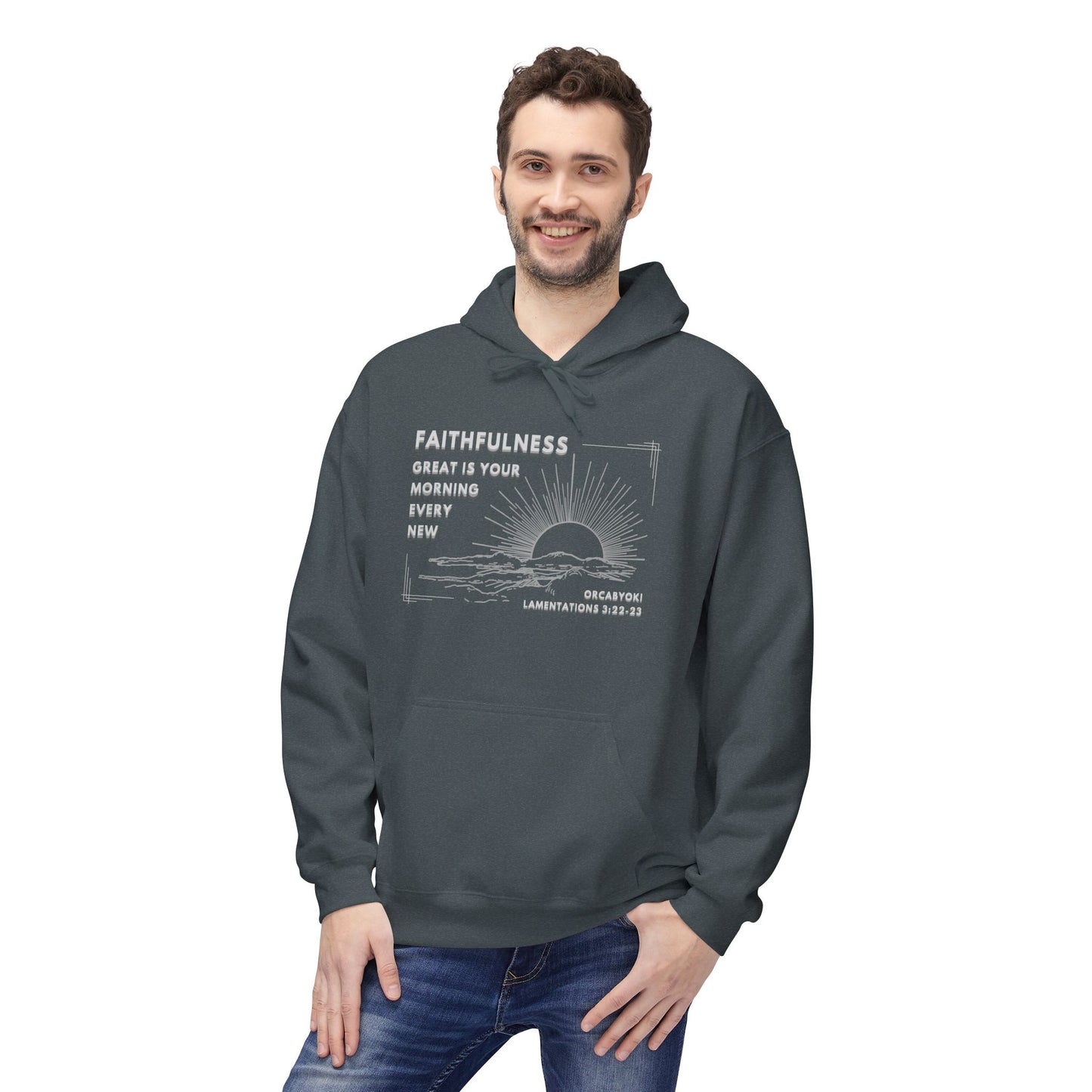 Great Is Your Faithfulness Fleece Hoodie