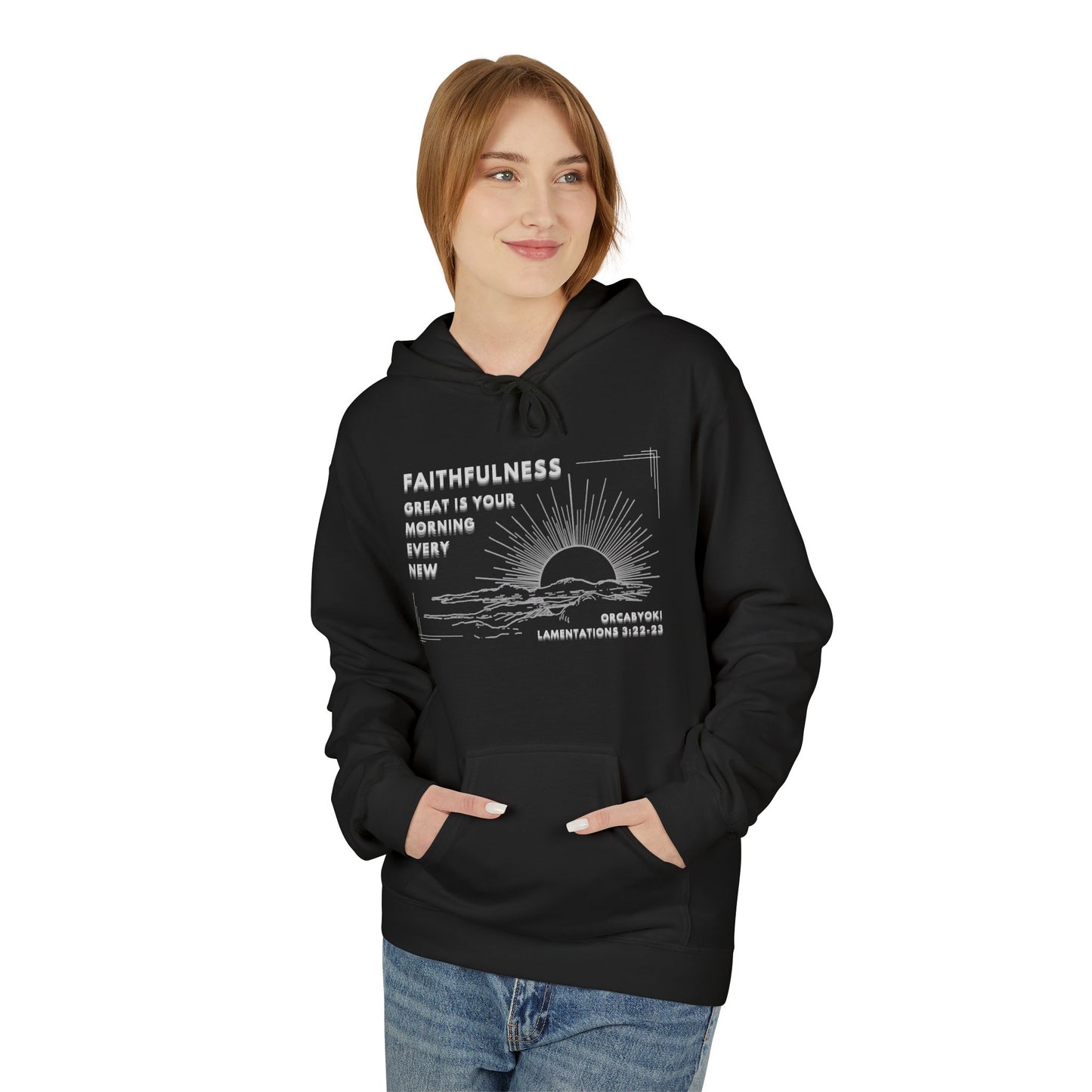 Great Is Your Faithfulness Fleece Hoodie