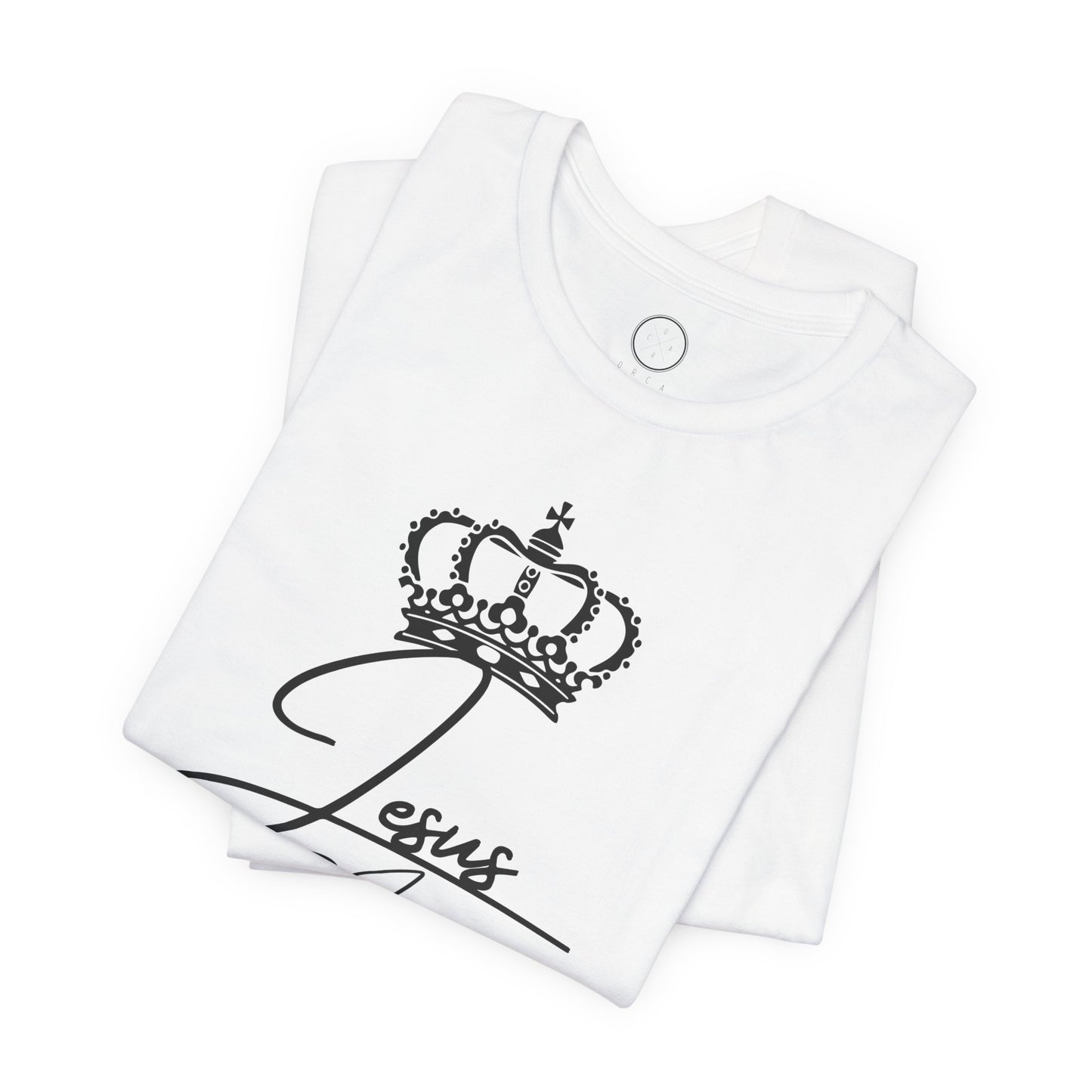 Jesus is King Christian Graphic Tee