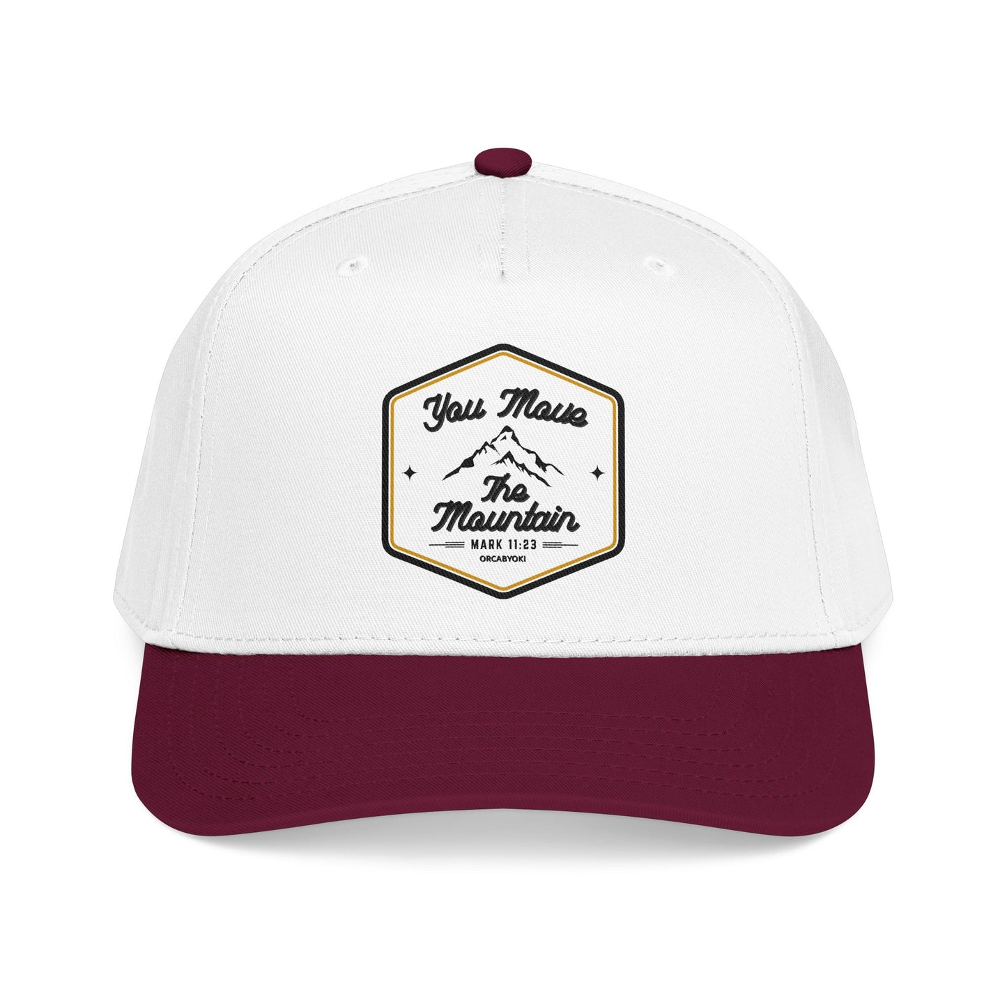 You Move The Mountain Baseball Cap – Faith-Inspired Mark 11:23 Hat