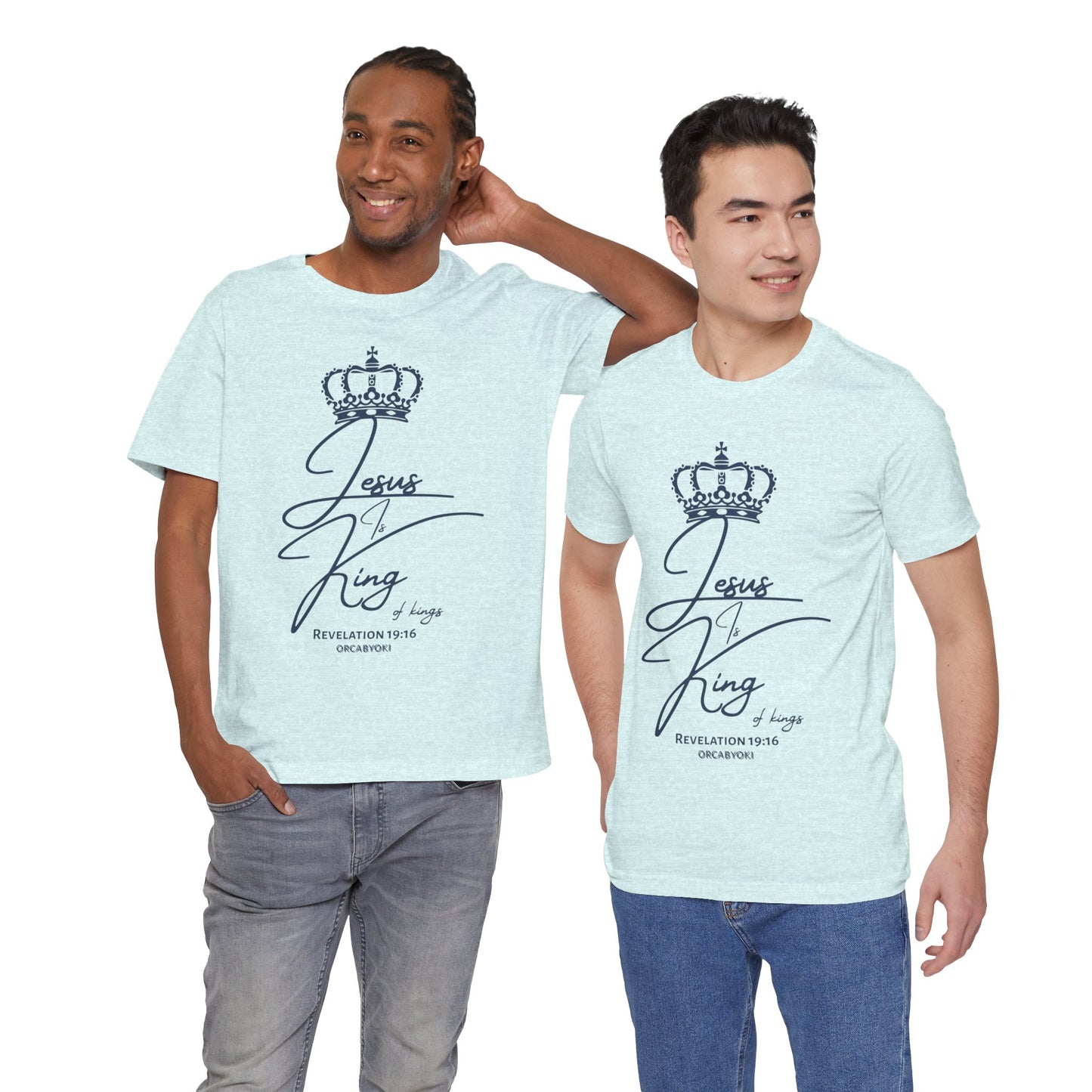 Jesus is King Christian Graphic Tee