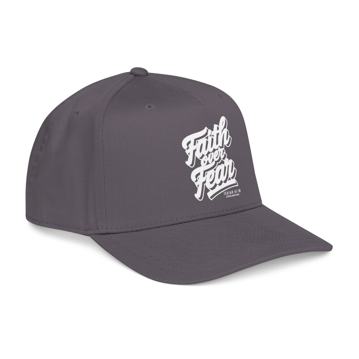 Faith Over Fear Baseball Cap – Faith-Inspired Isaiah 41:10 Hat