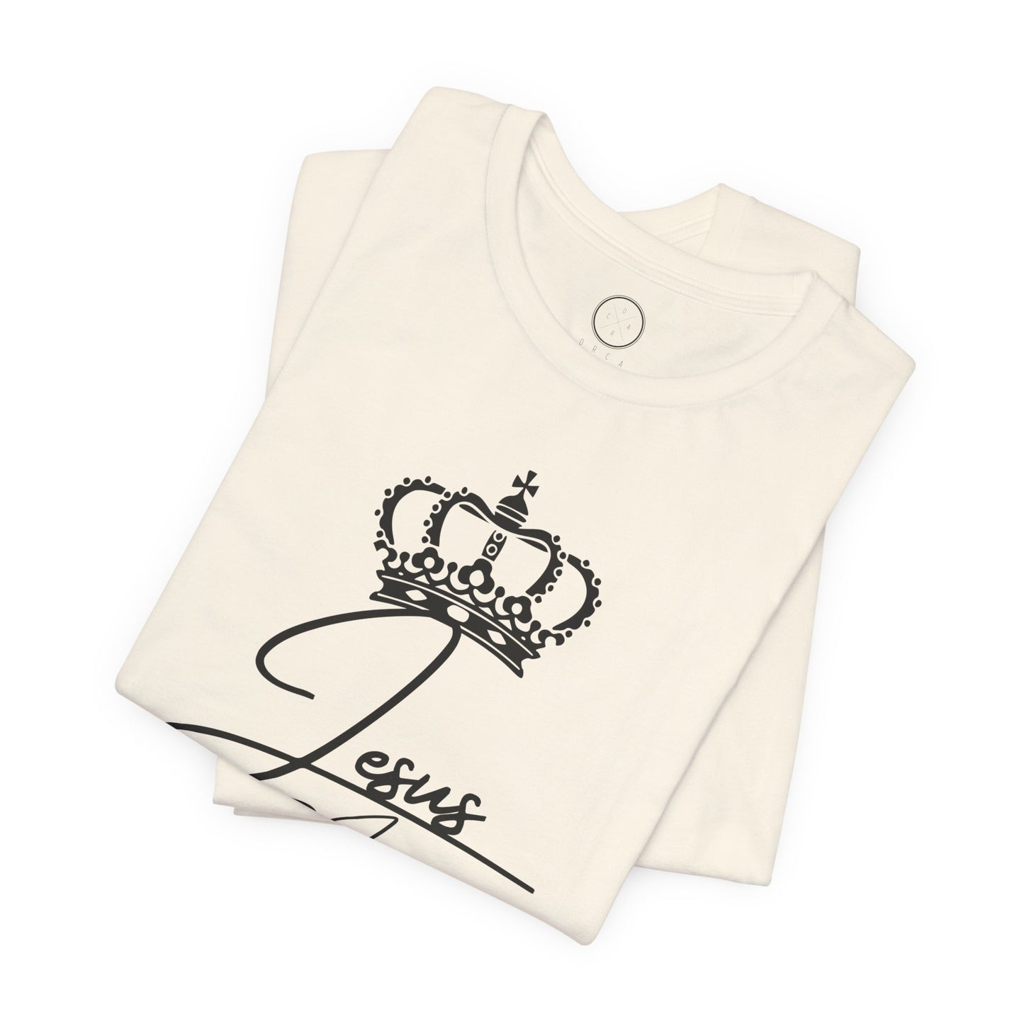 Jesus is King Christian Graphic Tee