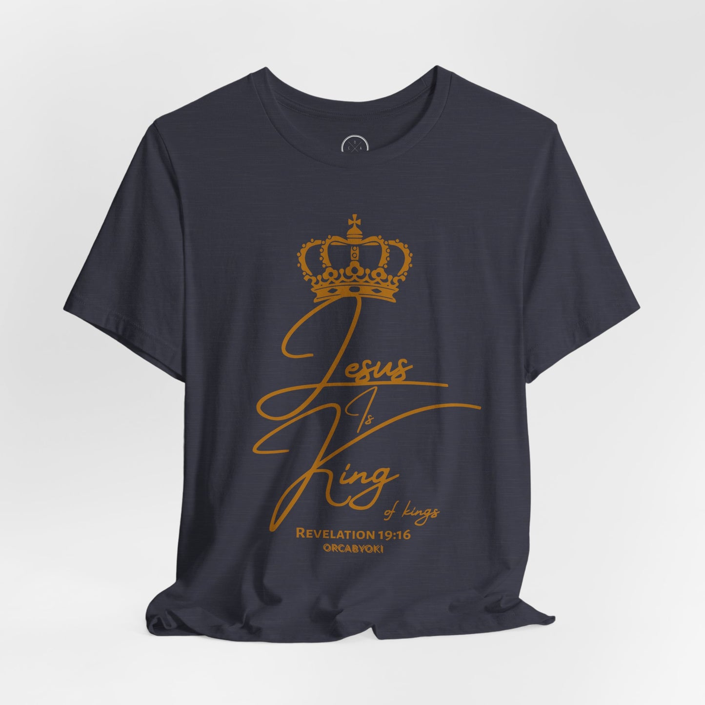 Jesus is King Christian Graphic Tee