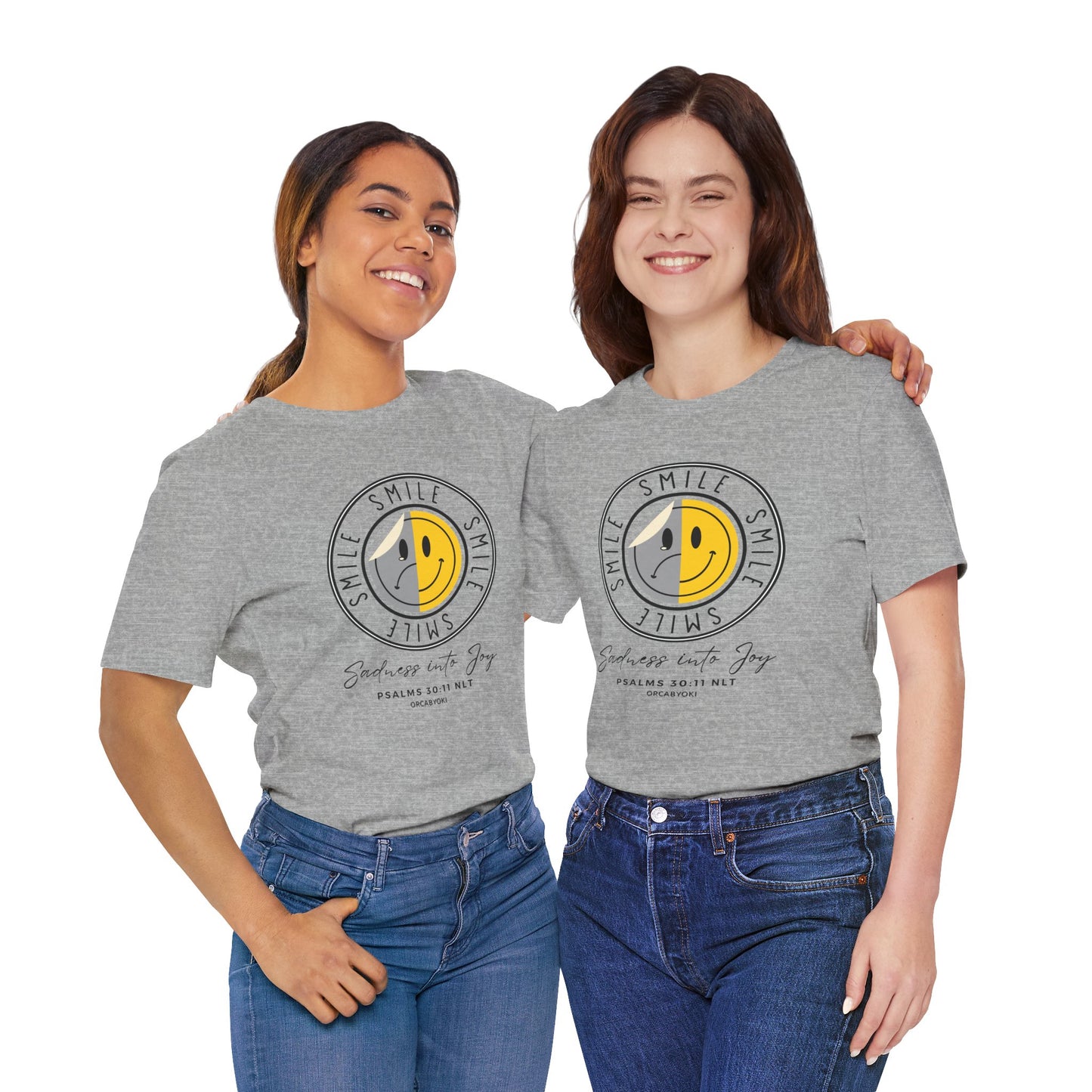 Smile - Sadness Into Joy Faith Tee