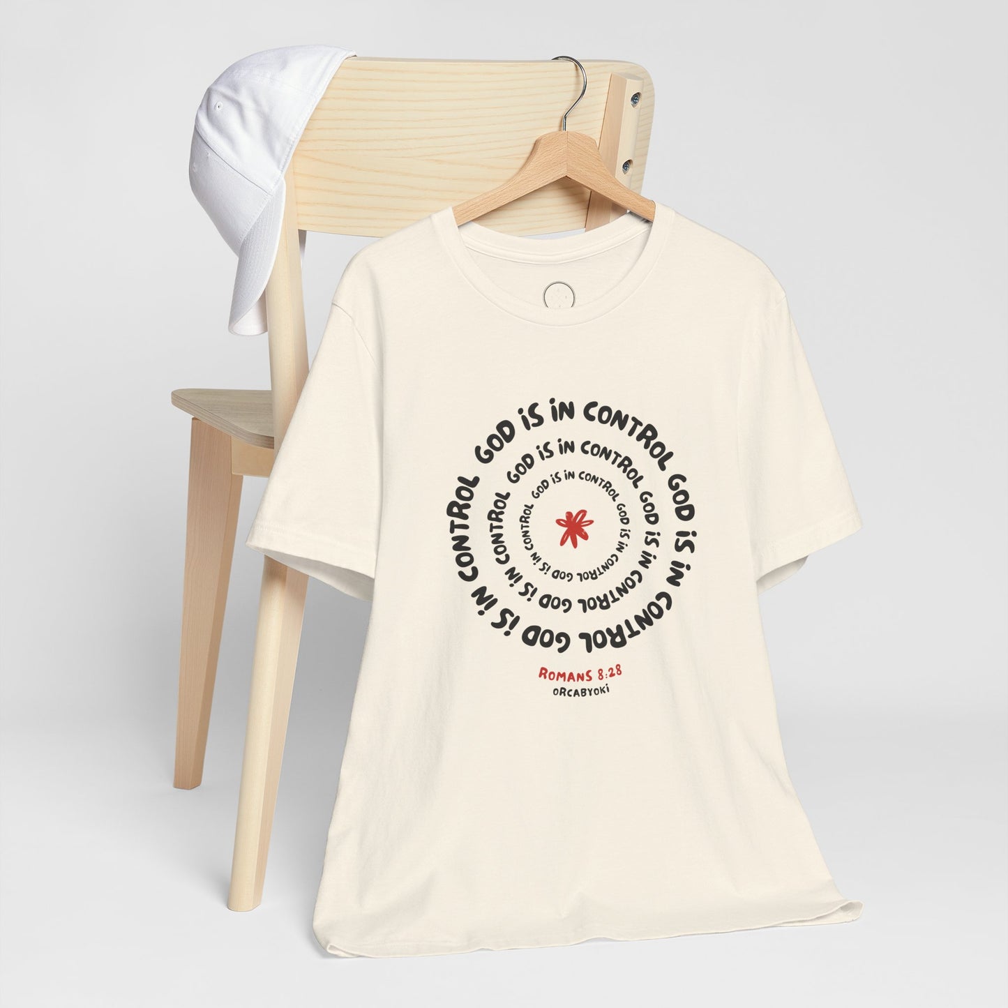 God Is In Control Faith Reminder Tee