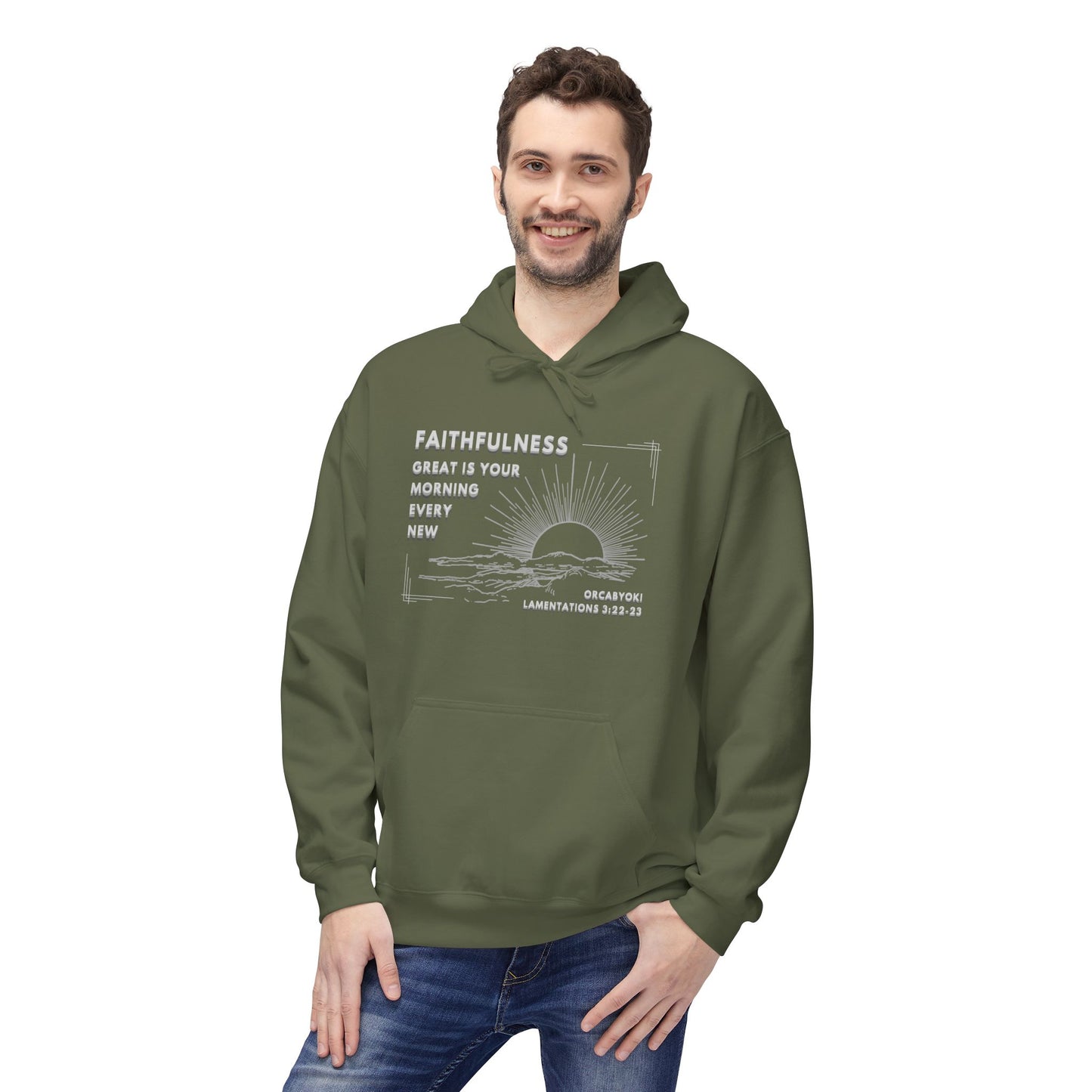 Great Is Your Faithfulness Fleece Hoodie