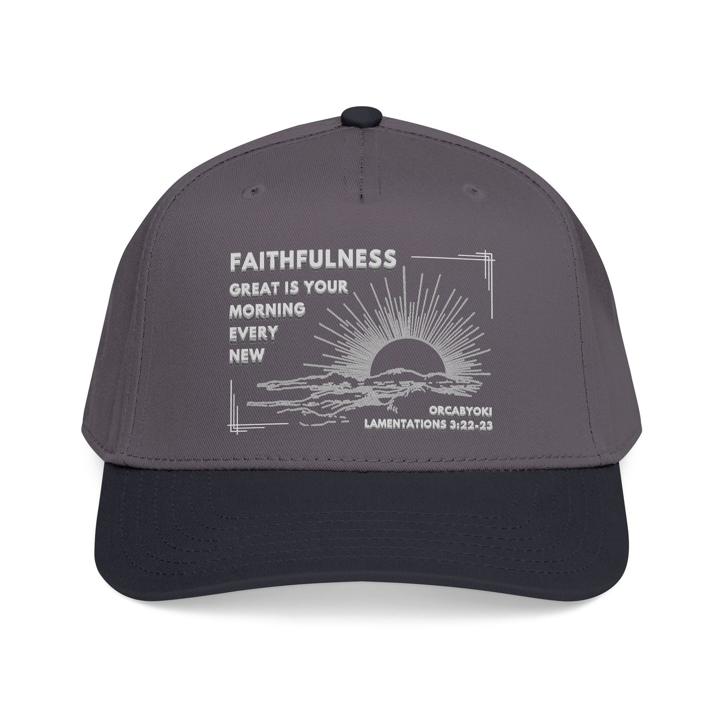 Grace Is Your Faithfulness Baseball Cap – Faith-Inspired Lamentation 3:22-23 Hat
