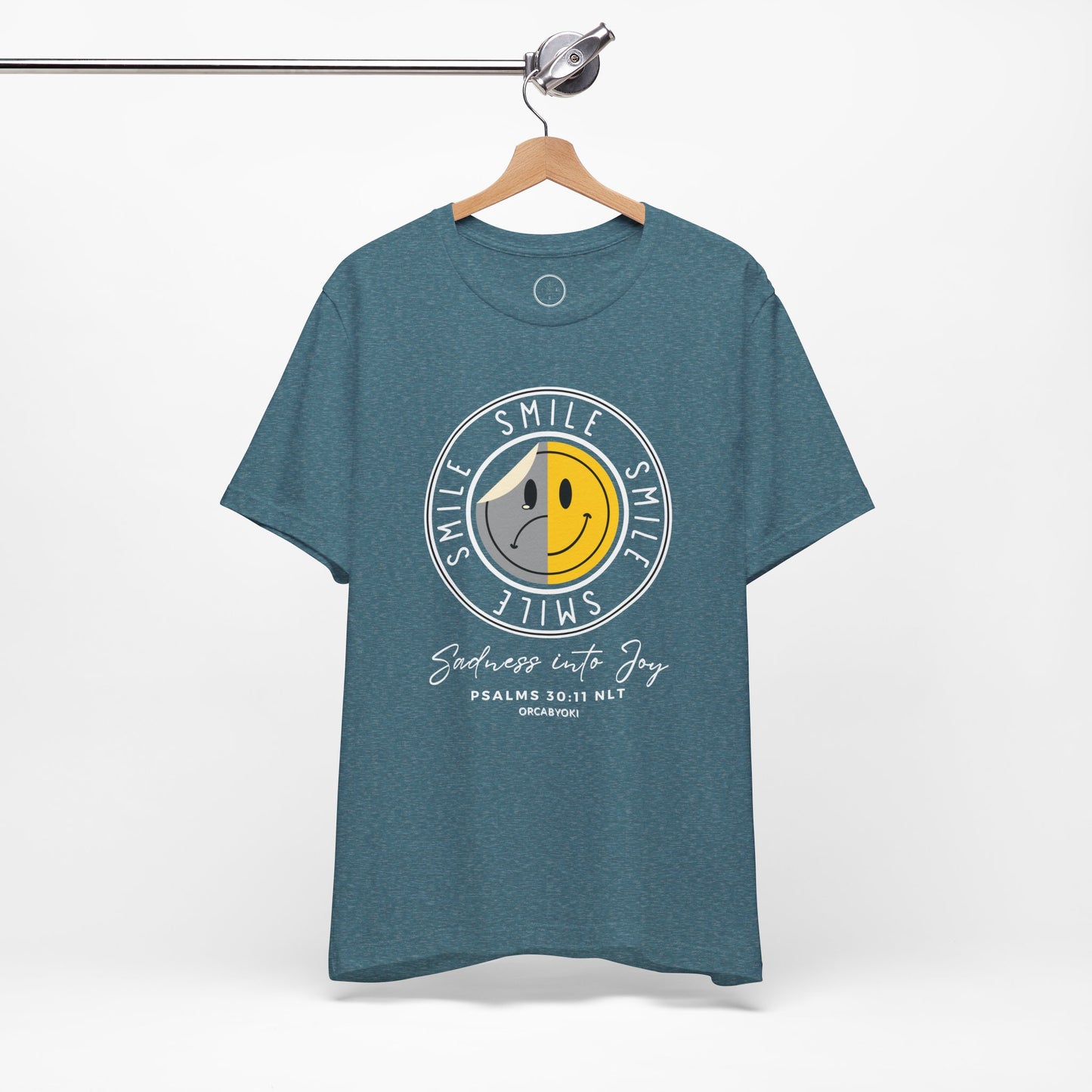 Smile - Sadness Into Joy Faith Tee