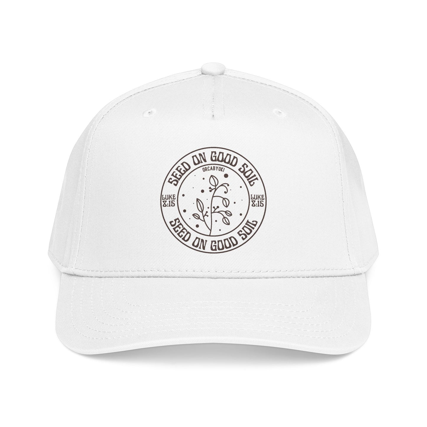 Seed On Good Soil Baseball Cap – Faith-Inspired Luke 8:15 Hat