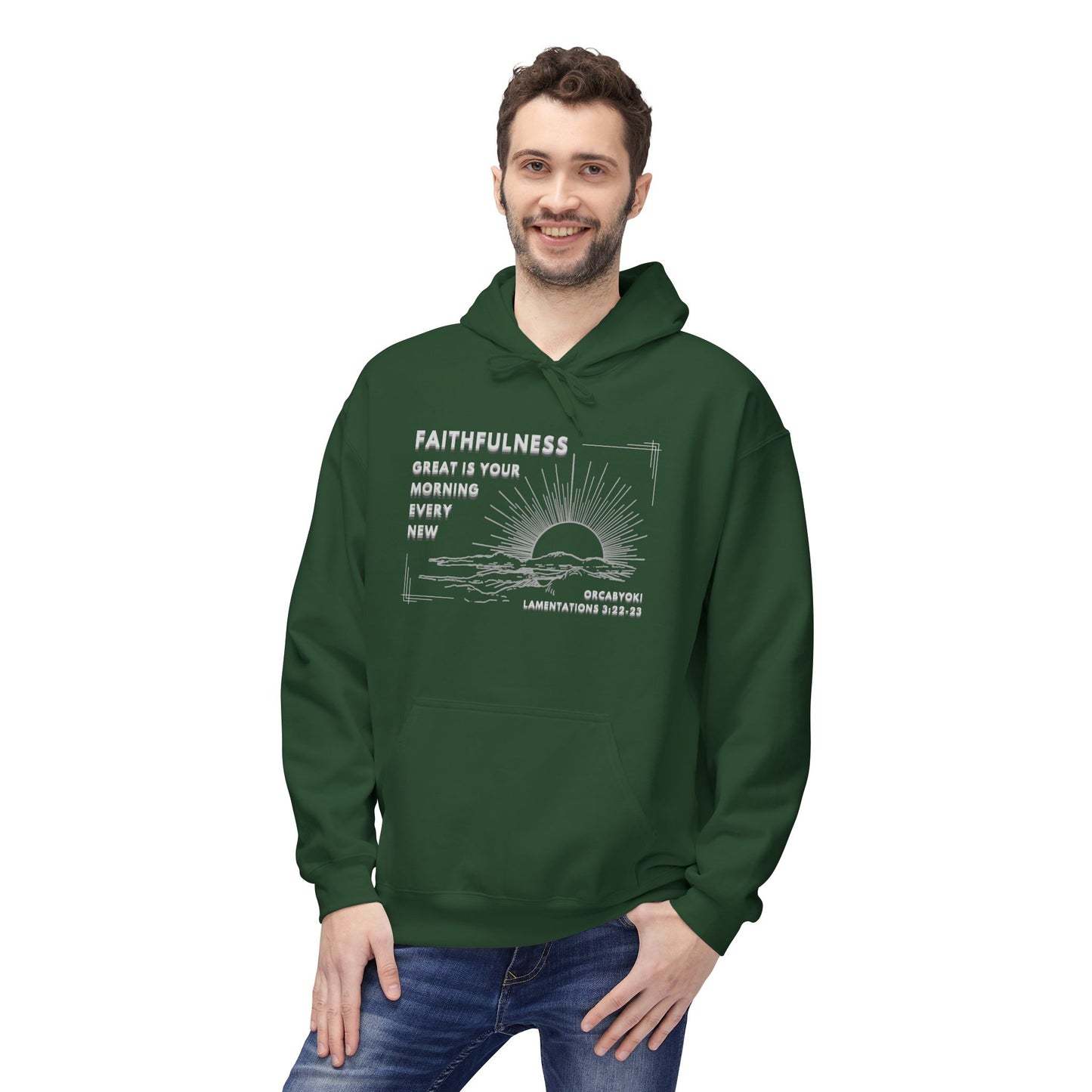 Great Is Your Faithfulness Fleece Hoodie