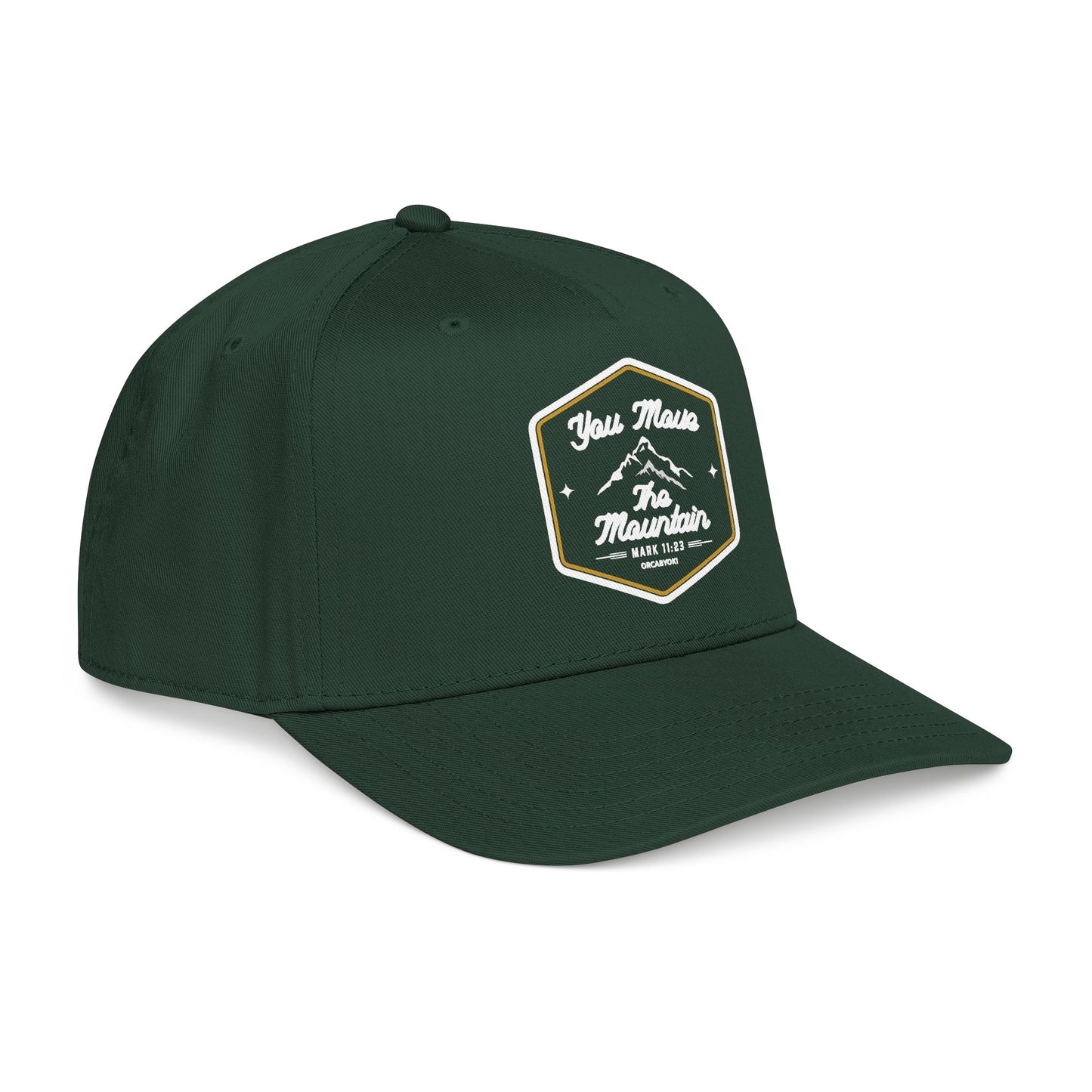 You Move The Mountain Baseball Cap – Faith-Inspired Mark 11:23 Hat