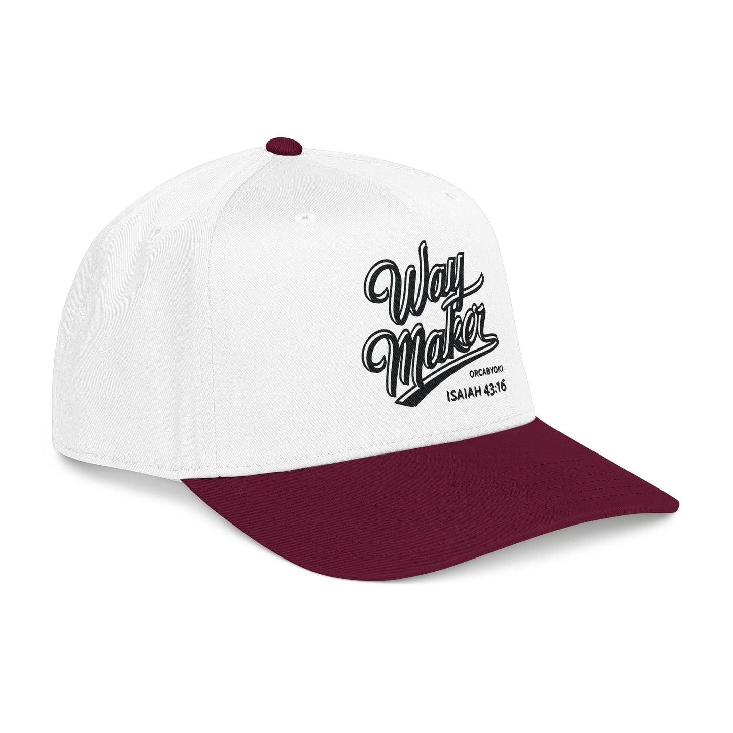 Way Maker Baseball Cap – Faith-Inspired Isaiah 43:16 Hat