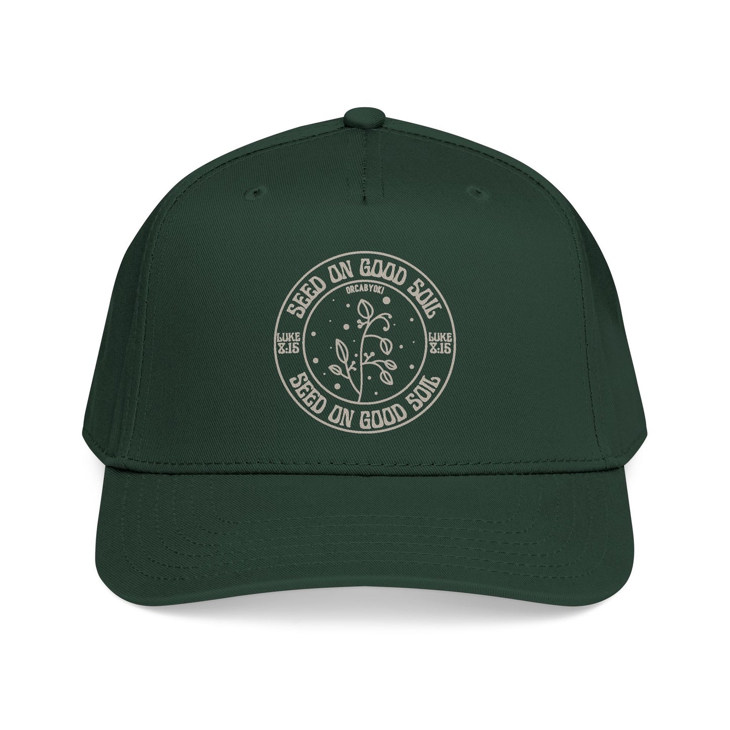 Seed On Good Soil Baseball Cap – Faith-Inspired Luke 8:15 Hat