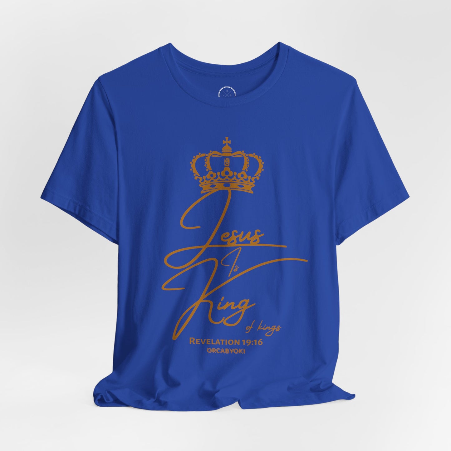Jesus is King Christian Graphic Tee