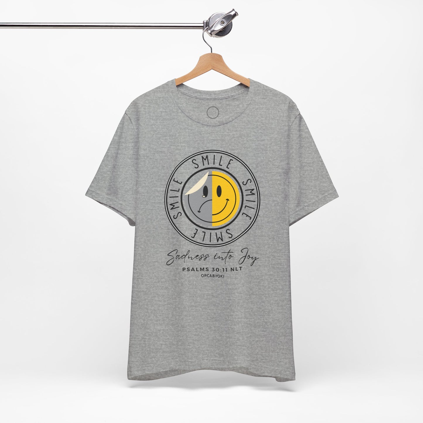 Smile - Sadness Into Joy Faith Tee