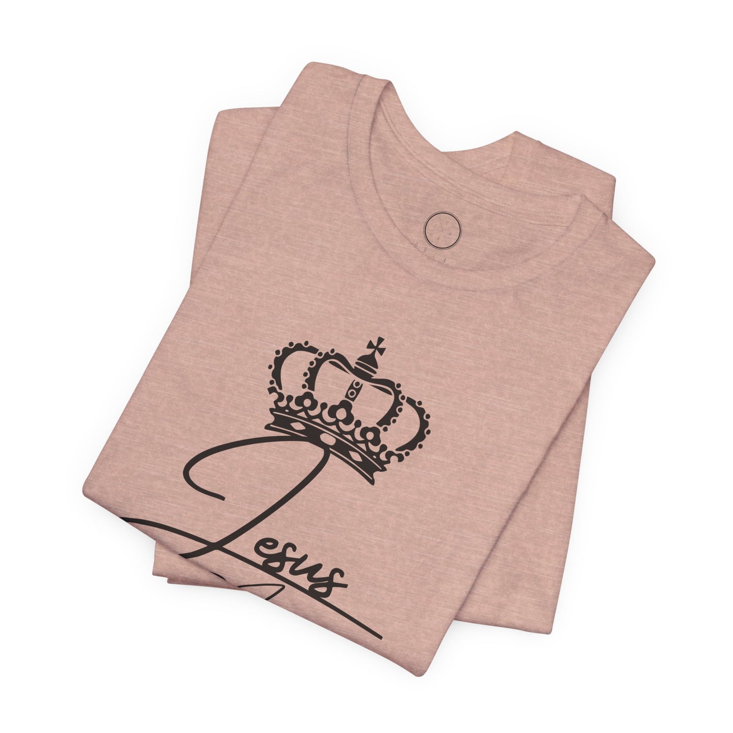 Jesus is King Christian Graphic Tee