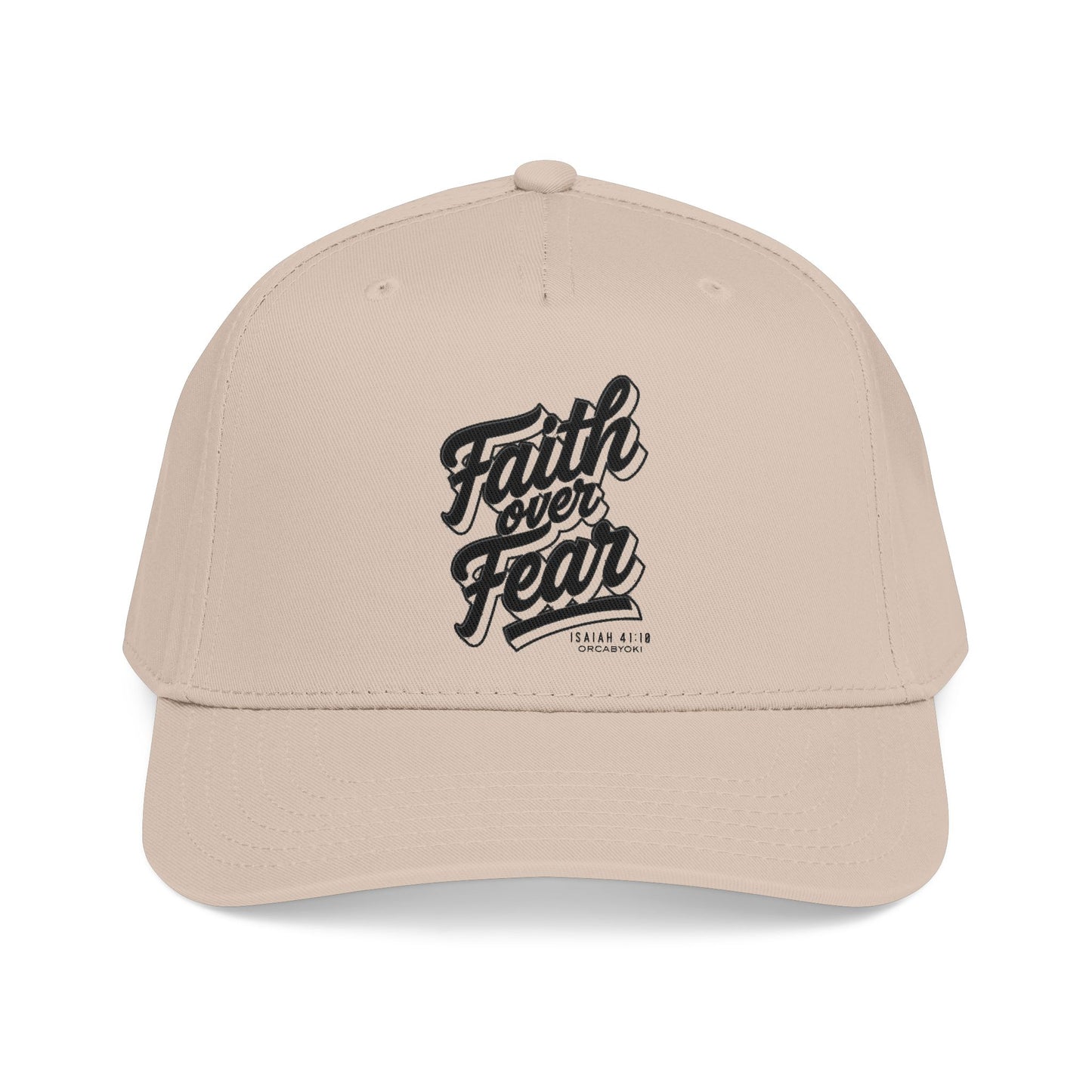 Faith Over Fear Baseball Cap – Faith-Inspired Isaiah 41:10 Hat