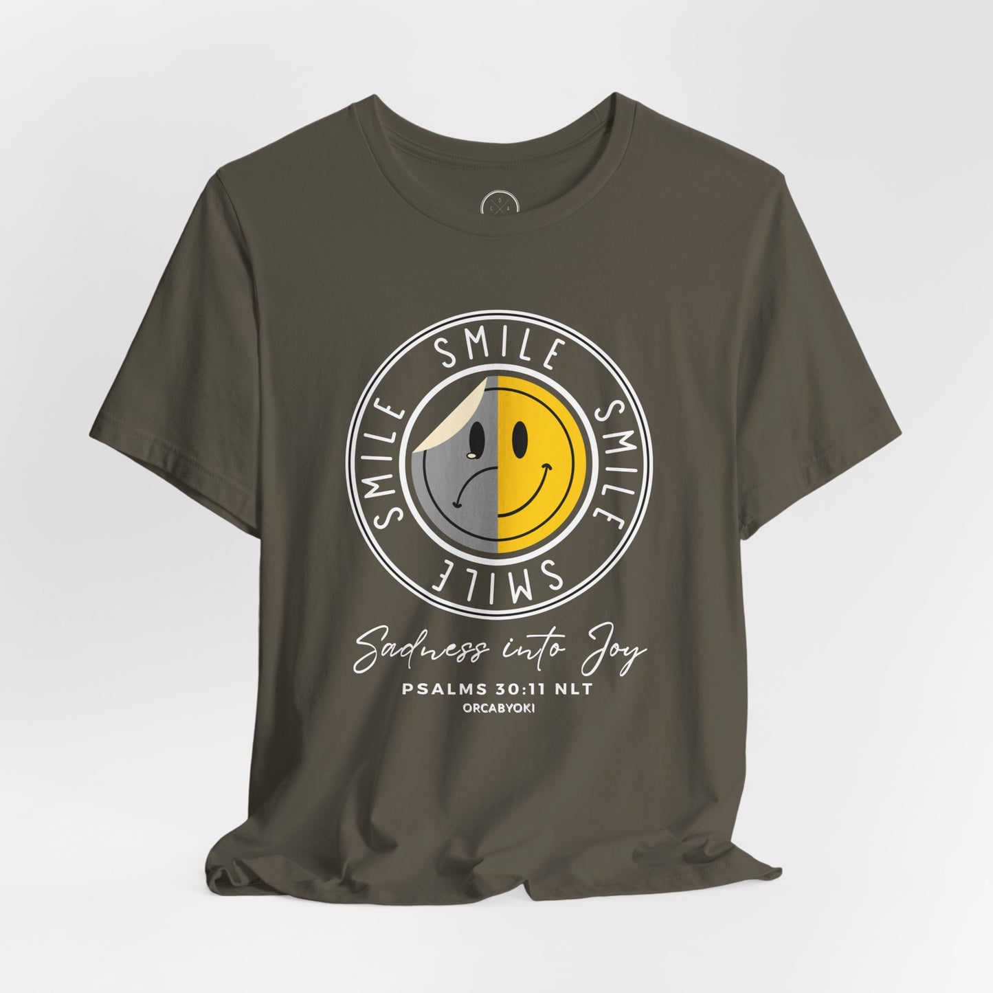 Smile - Sadness Into Joy Faith Tee