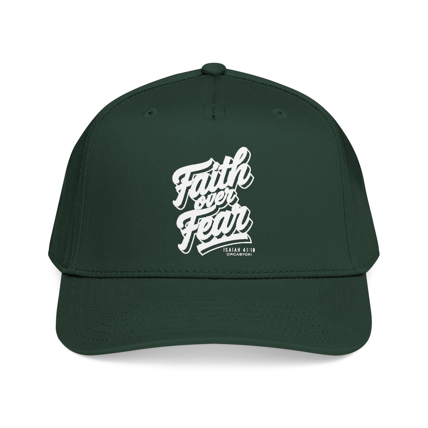 Faith Over Fear Baseball Cap – Faith-Inspired Isaiah 41:10 Hat