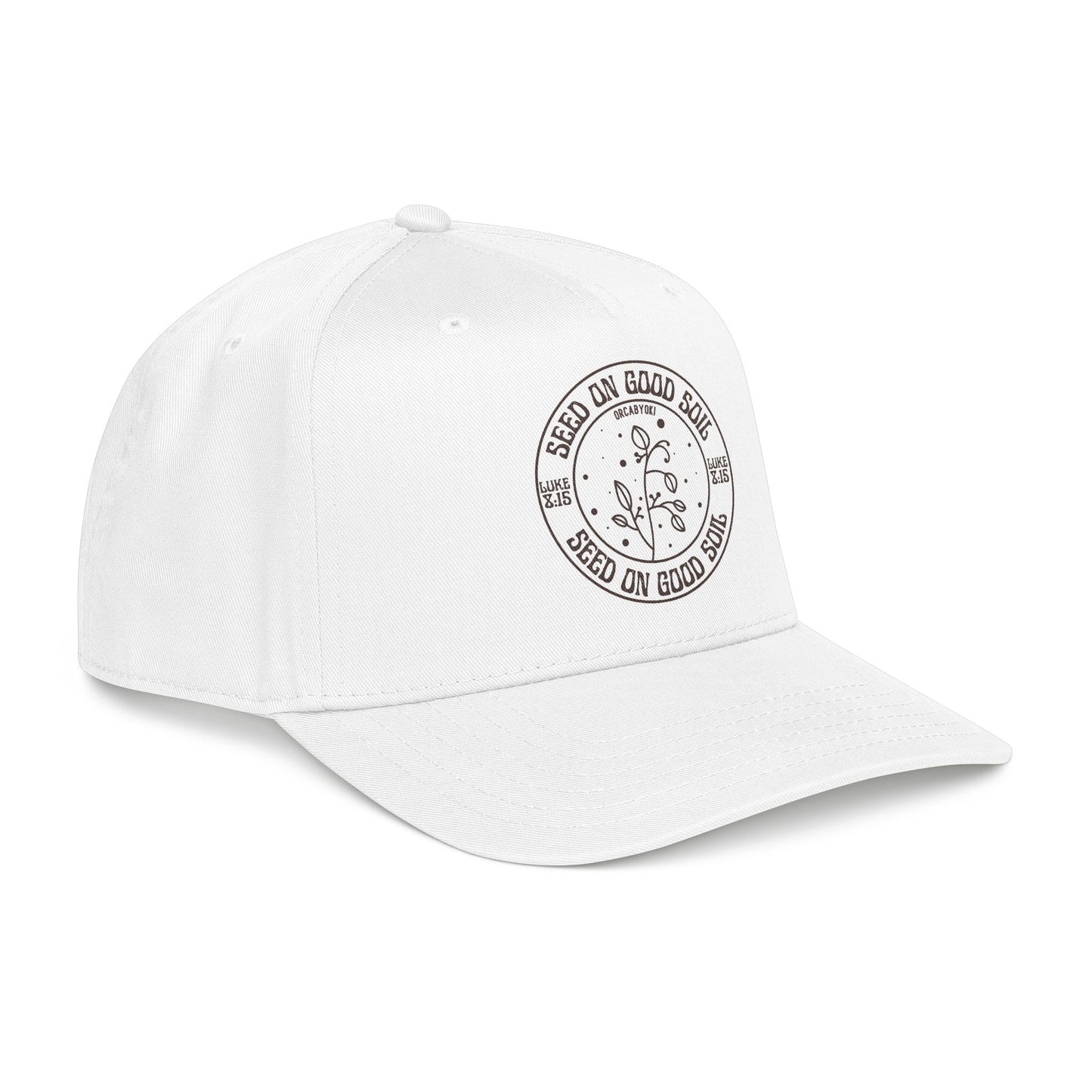 Seed On Good Soil Baseball Cap – Faith-Inspired Luke 8:15 Hat