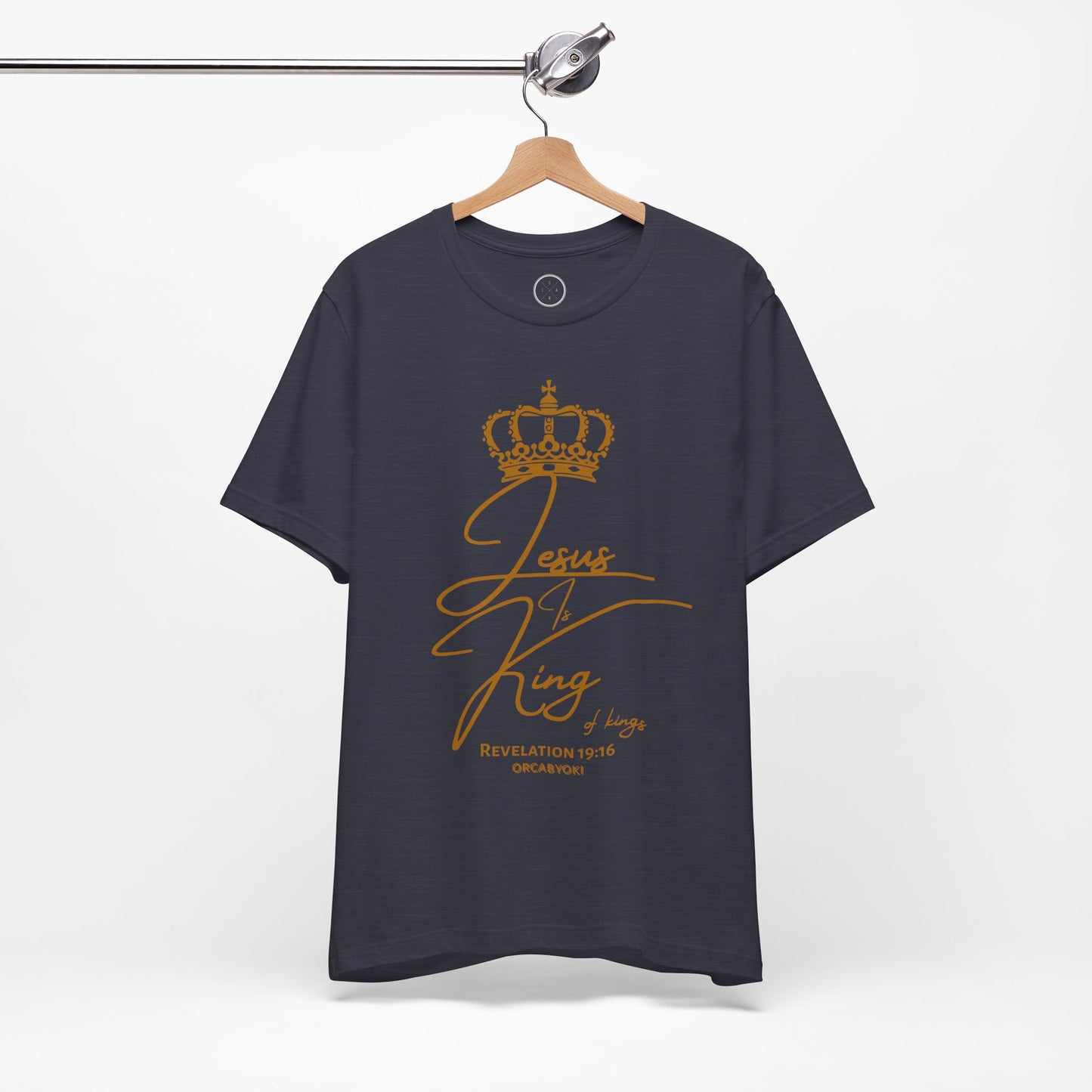 Jesus is King Christian Graphic Tee
