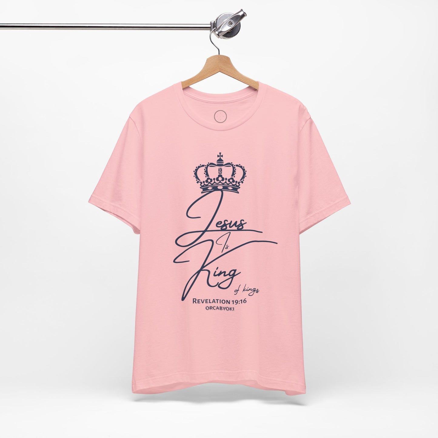 Jesus is King Christian Graphic Tee